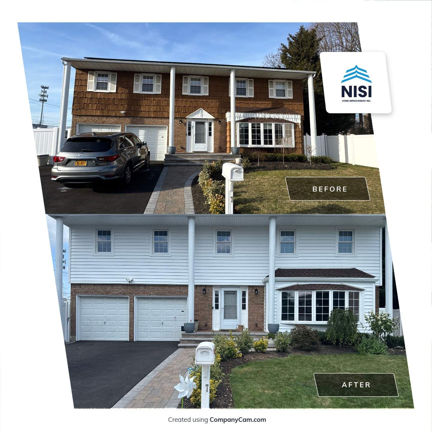  A Fresh New Look in Syosset!  by Nisi Home Improvement