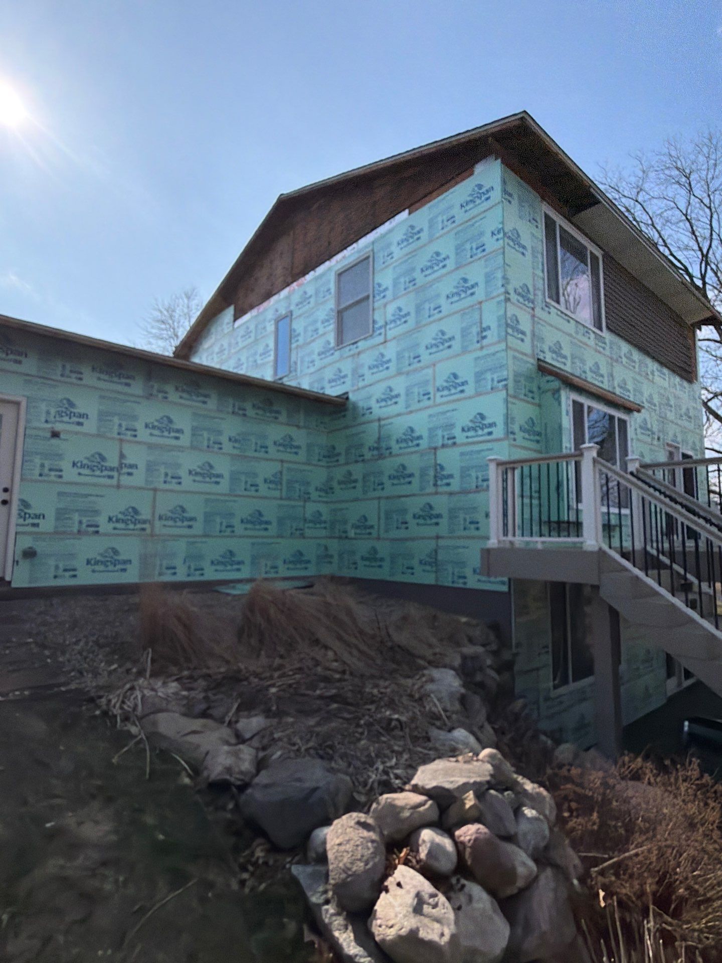 Siding Replacement using Alside Charter Oak D4.5" by 180 Contractors