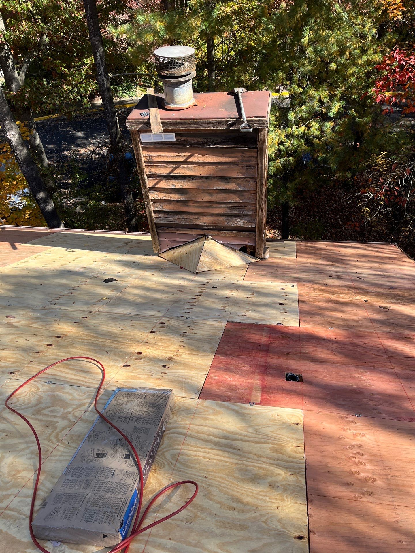 Reston: Residential Roof Replacement with CertainTeed Landmark Pro Designer Shingles in Max Def Red Oak by RM Banning, Inc.