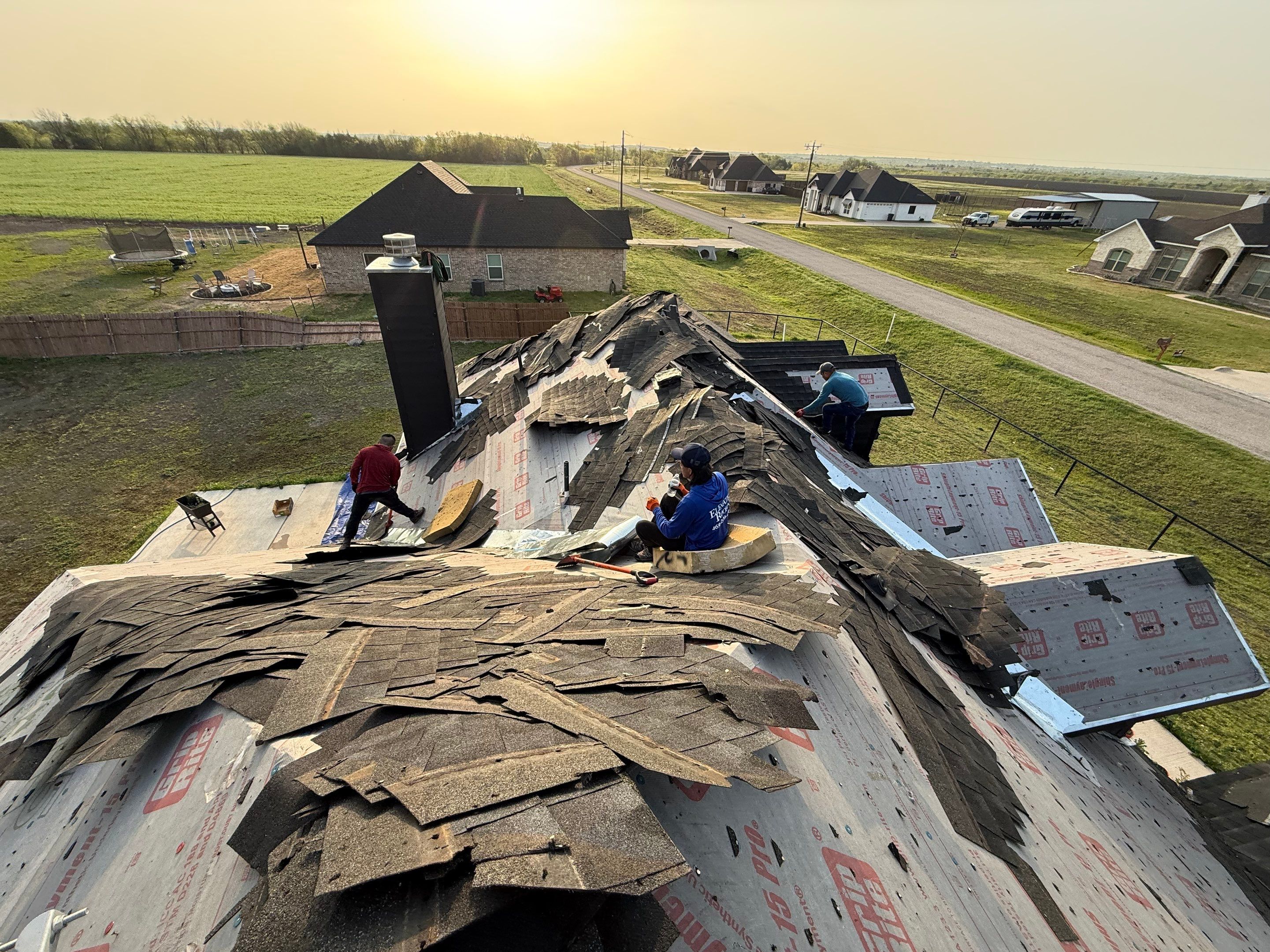 Project in Palmer by Casa Titanes Roofing and Construction 