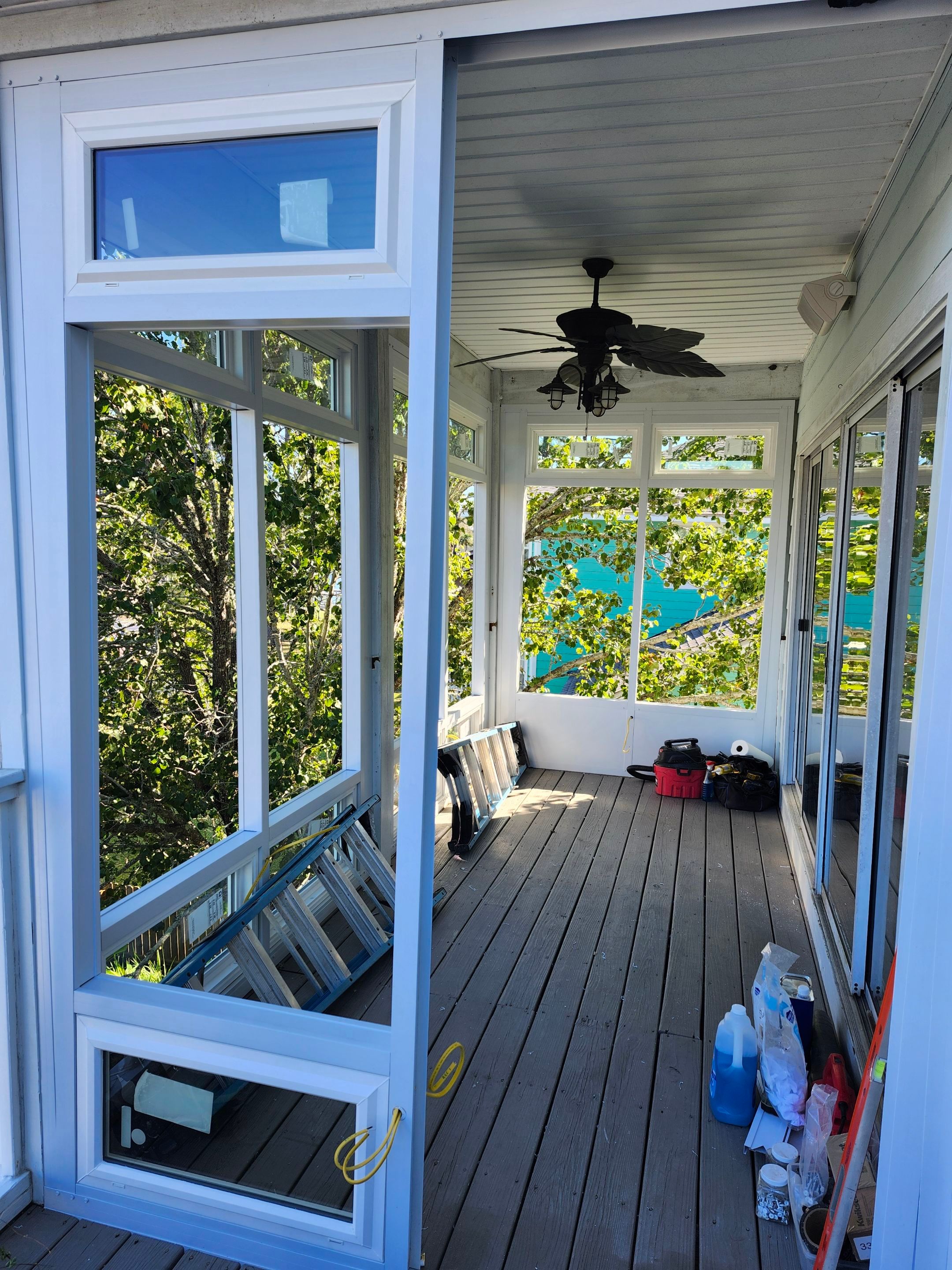 2nd Story Glass Room  by Titan Sunrooms
