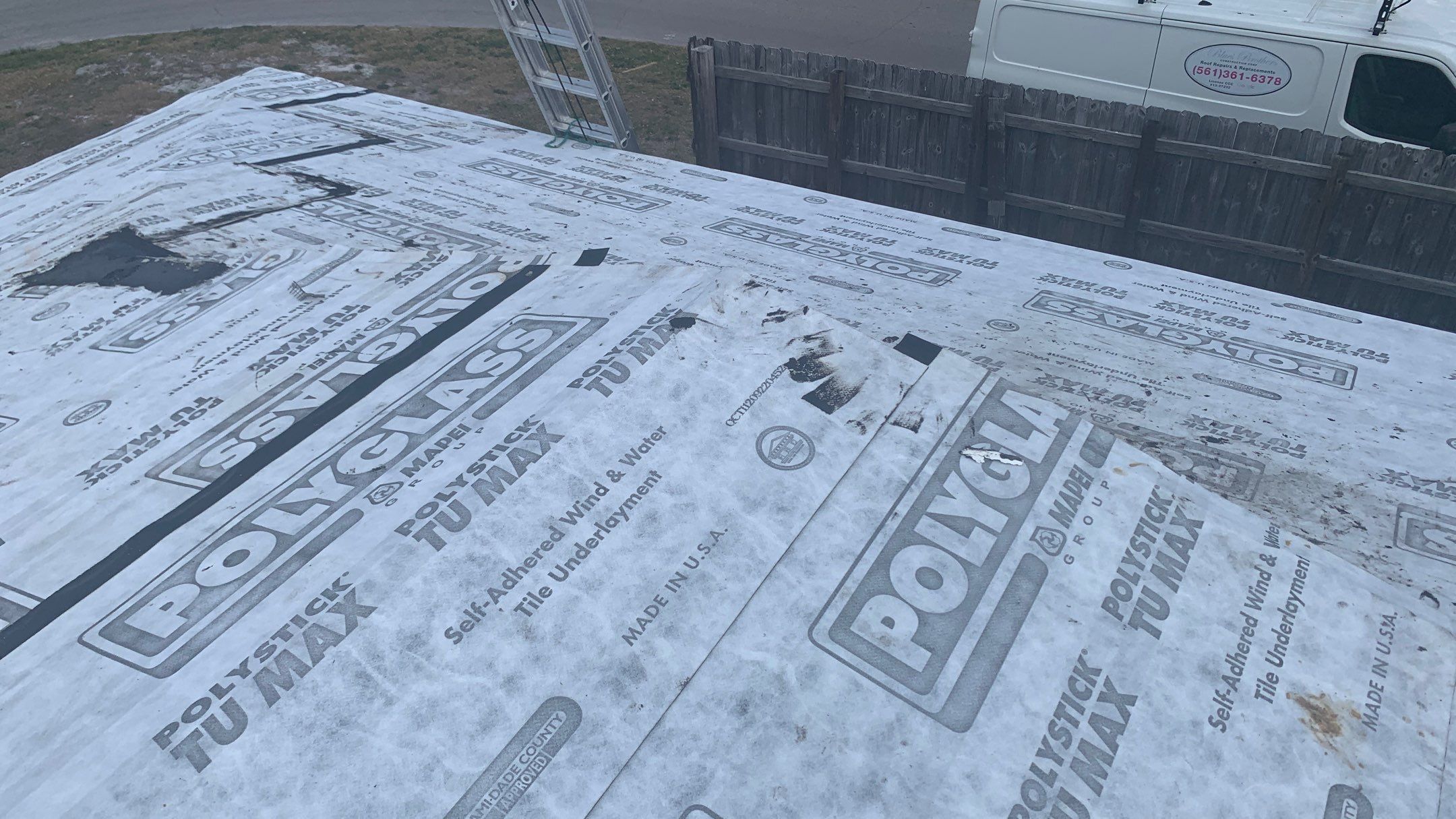 Residential Roofing Installation using 1" Nail strip metal roof by BLUES BROTHERS ROOFING