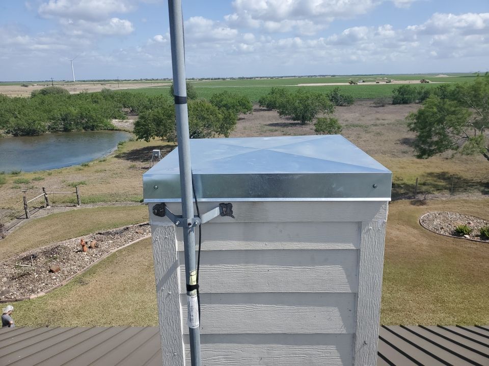 Chimney Cap Replacement  by Lighthouse Roofing