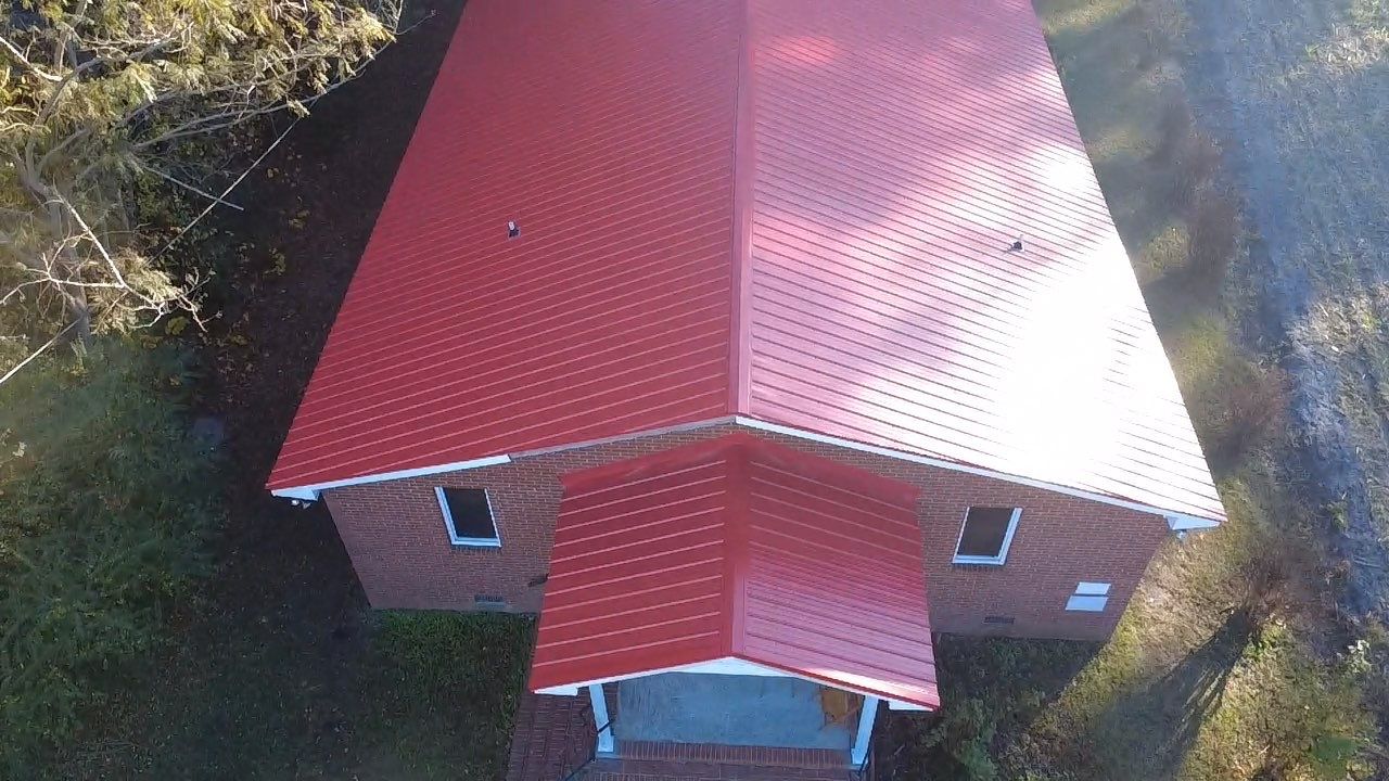 Church Metal Roof Project in Plymouth by Roofing Solutions