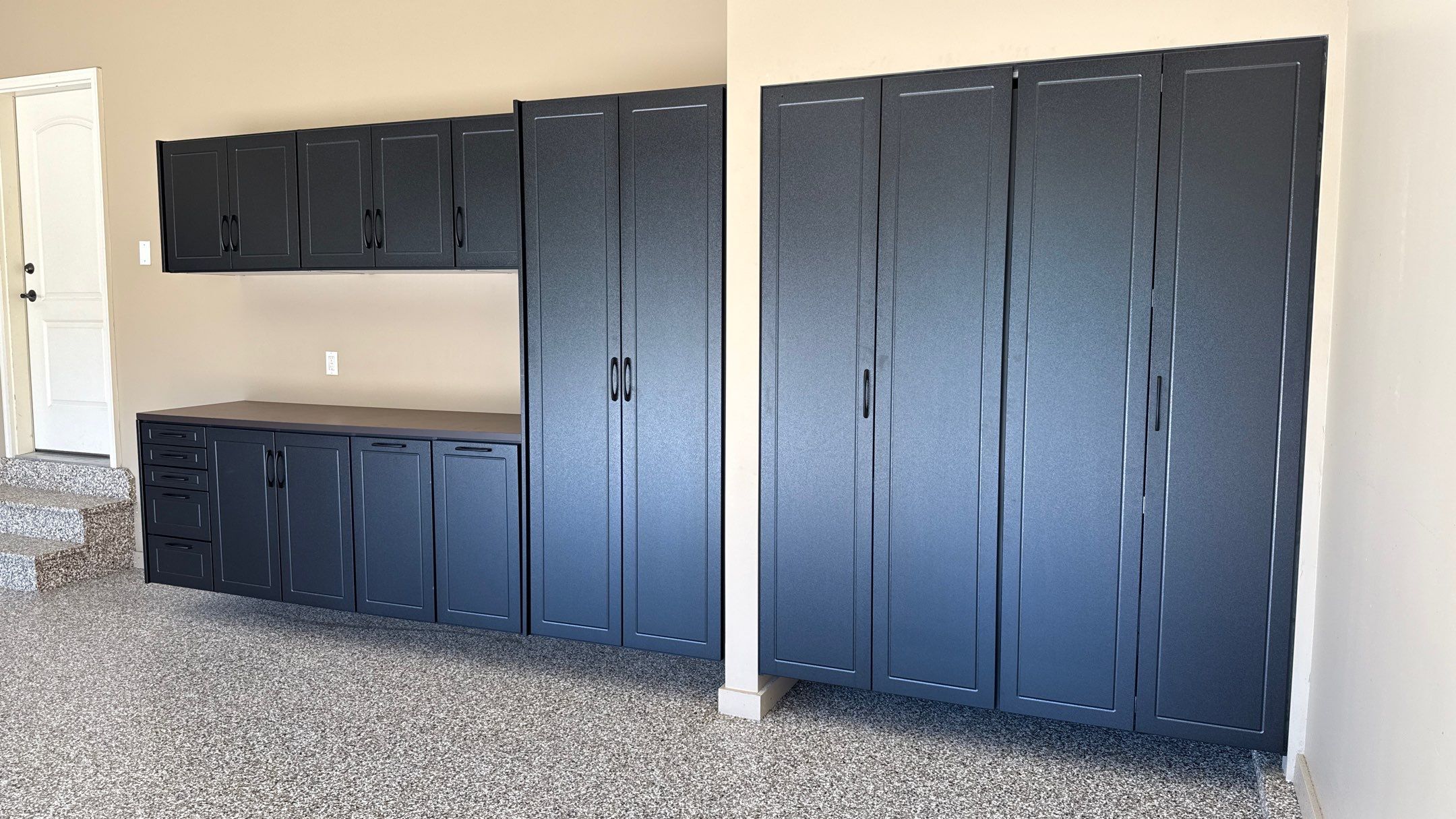 Art's New Garage Make-over Turned Out Great  by Banner Garage