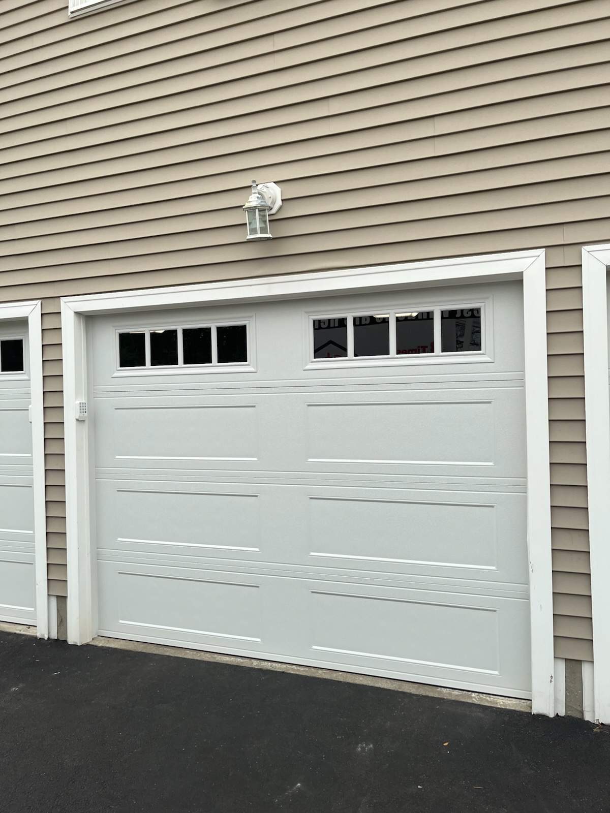Garage Door Installation Using Amarr Olympus Garage Door by DiGiorgi Roofing and Siding Inc