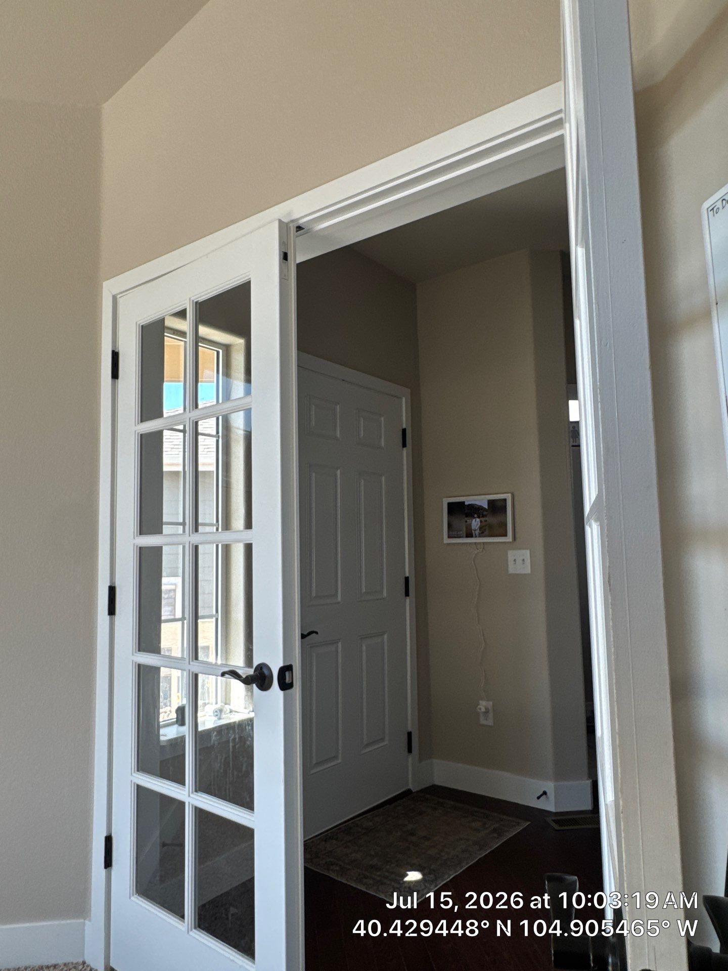 Windsor Interior Renovation and Home Office Workspace Installation by CompanyCam Sales Demo