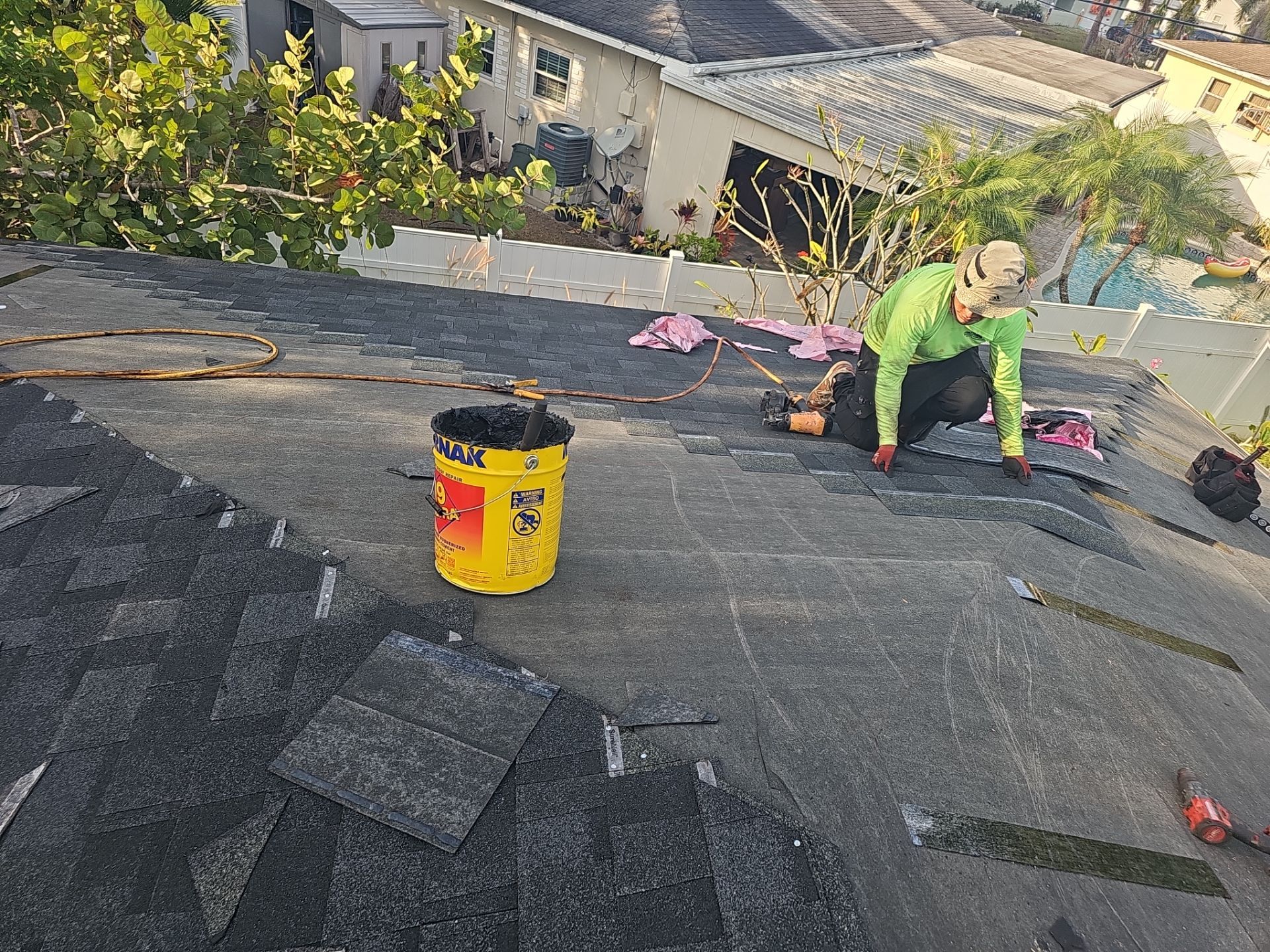 Project in St. Petersburg 33702 by Mitchell Roofing Company LLC