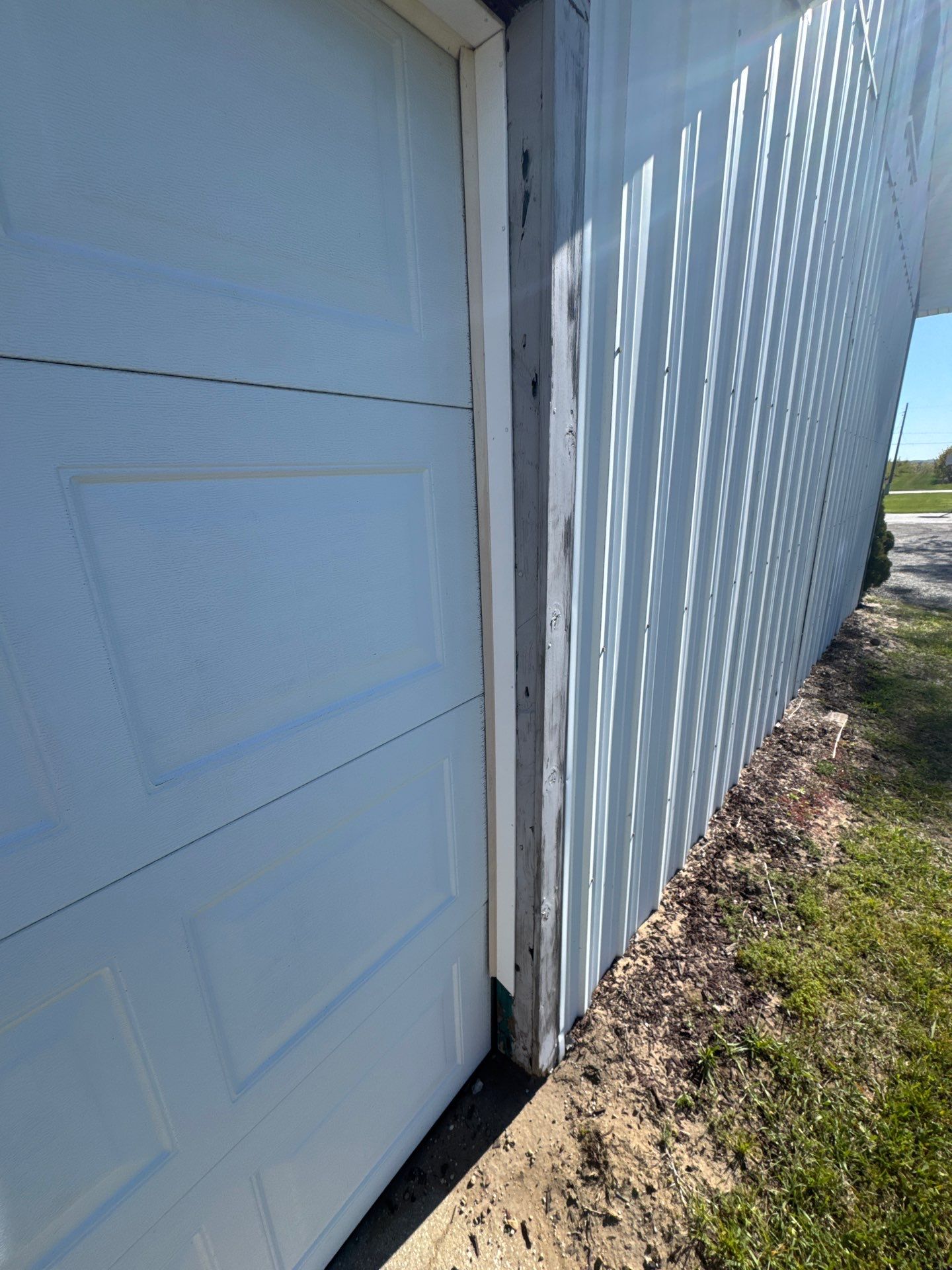 Exterior Painting and Trim Restoration for Mears Metal Buildings by Gordon Painting