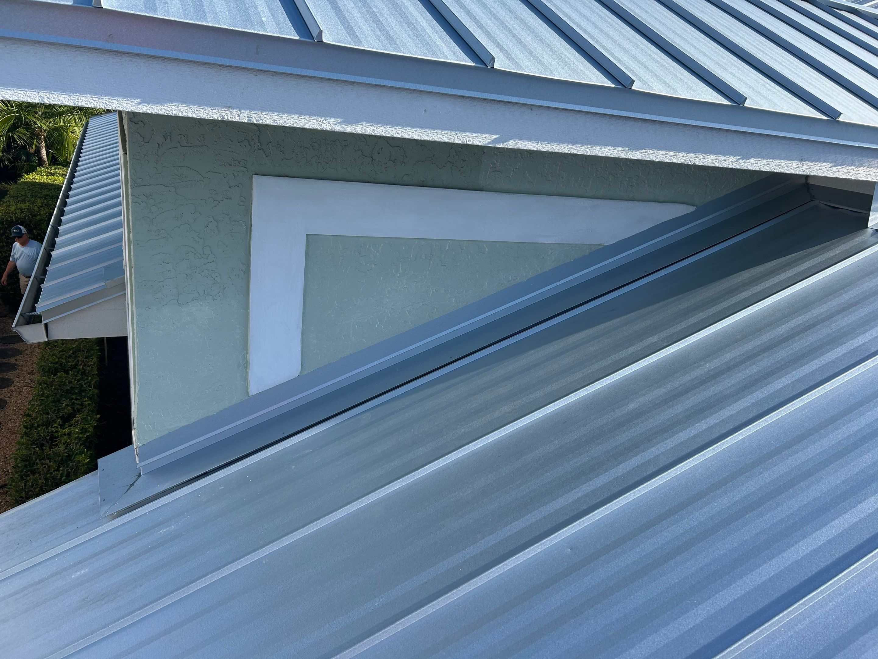 24ga 1" Nail-Strip Mill Finish by Total Roofing System The Metal Roof Experts