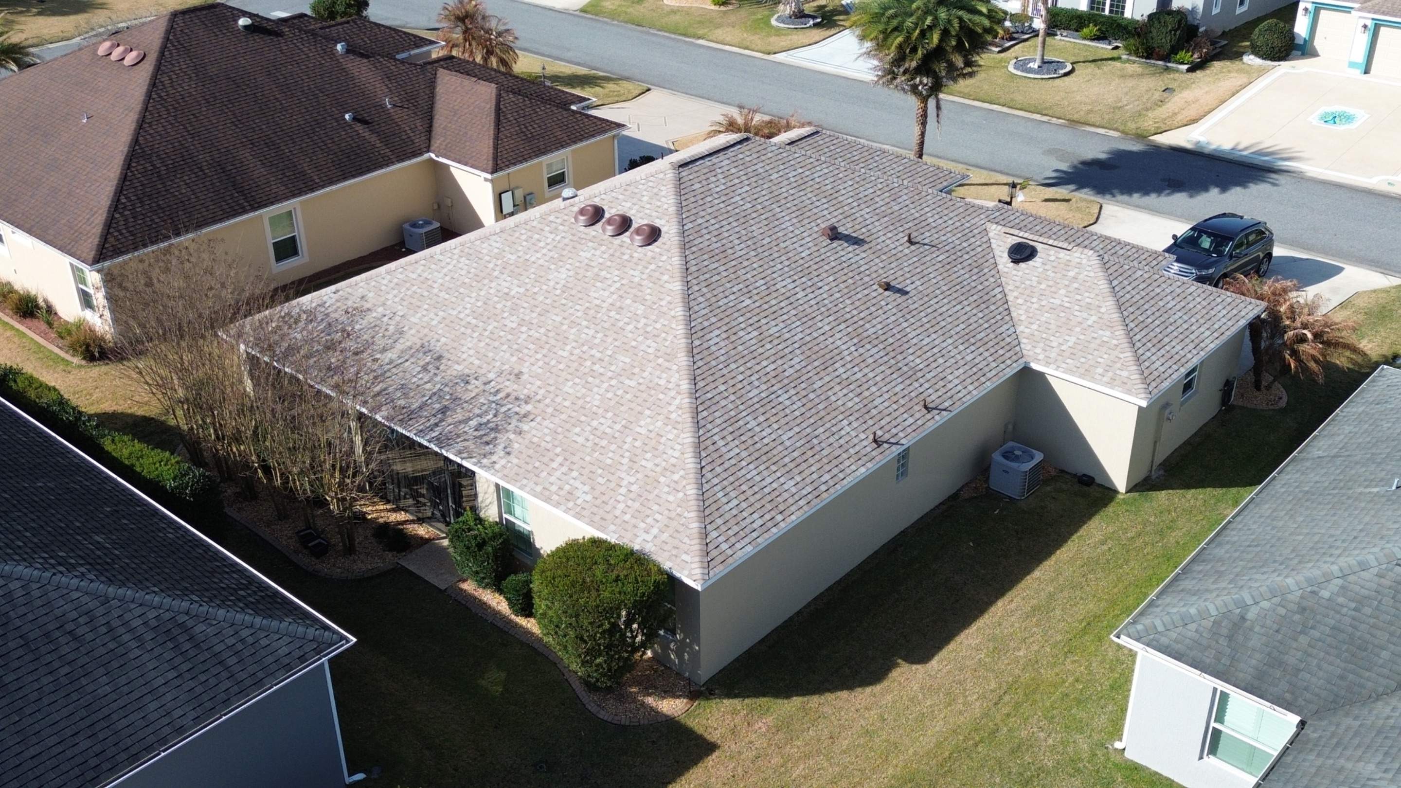 Residential reroof in The Villages FL  by Gold Key Roofing