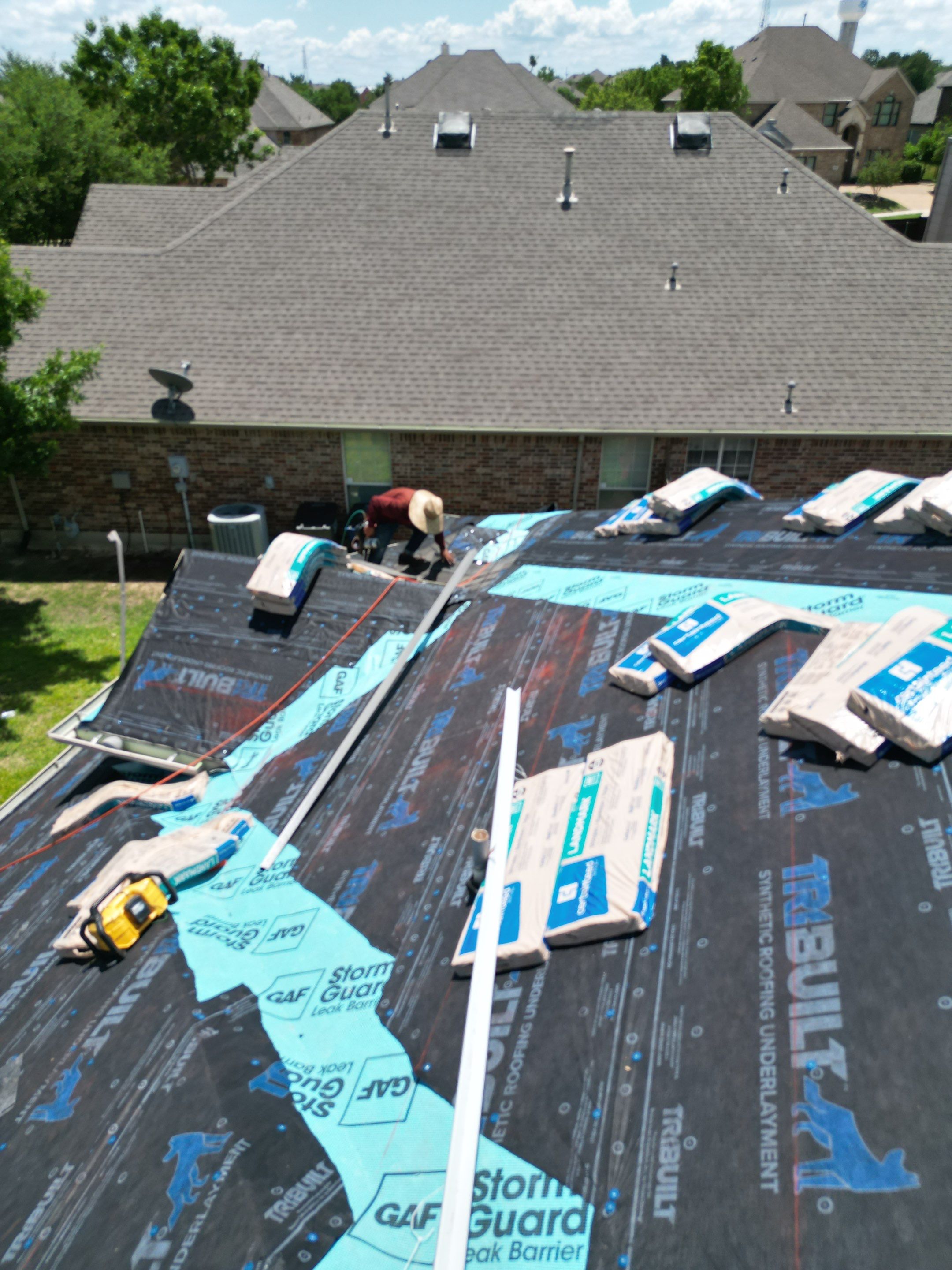 Project in Sachse by Rhino Roofing and General Contracting, LLC