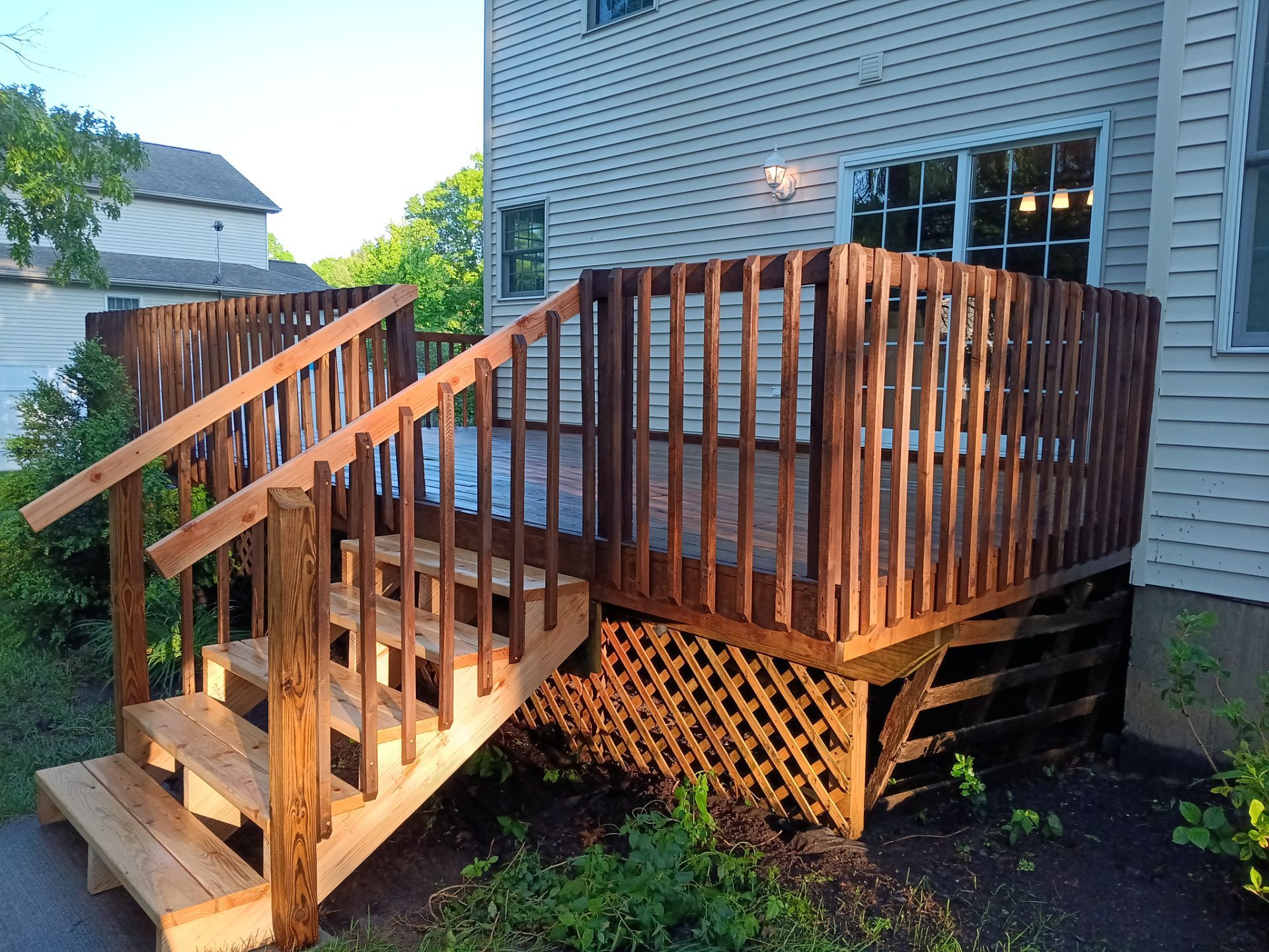 Deck Staining and Pressure Washing by Gordon Painting