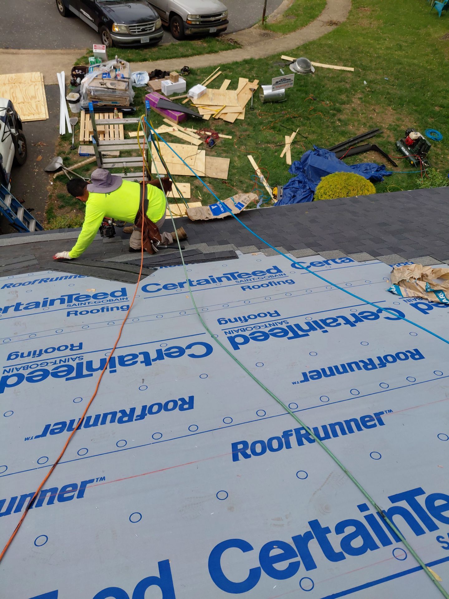 Annandale: Residential Roof Replacement with CertainTeed Landmark in Moire Black by RM Banning, Inc.