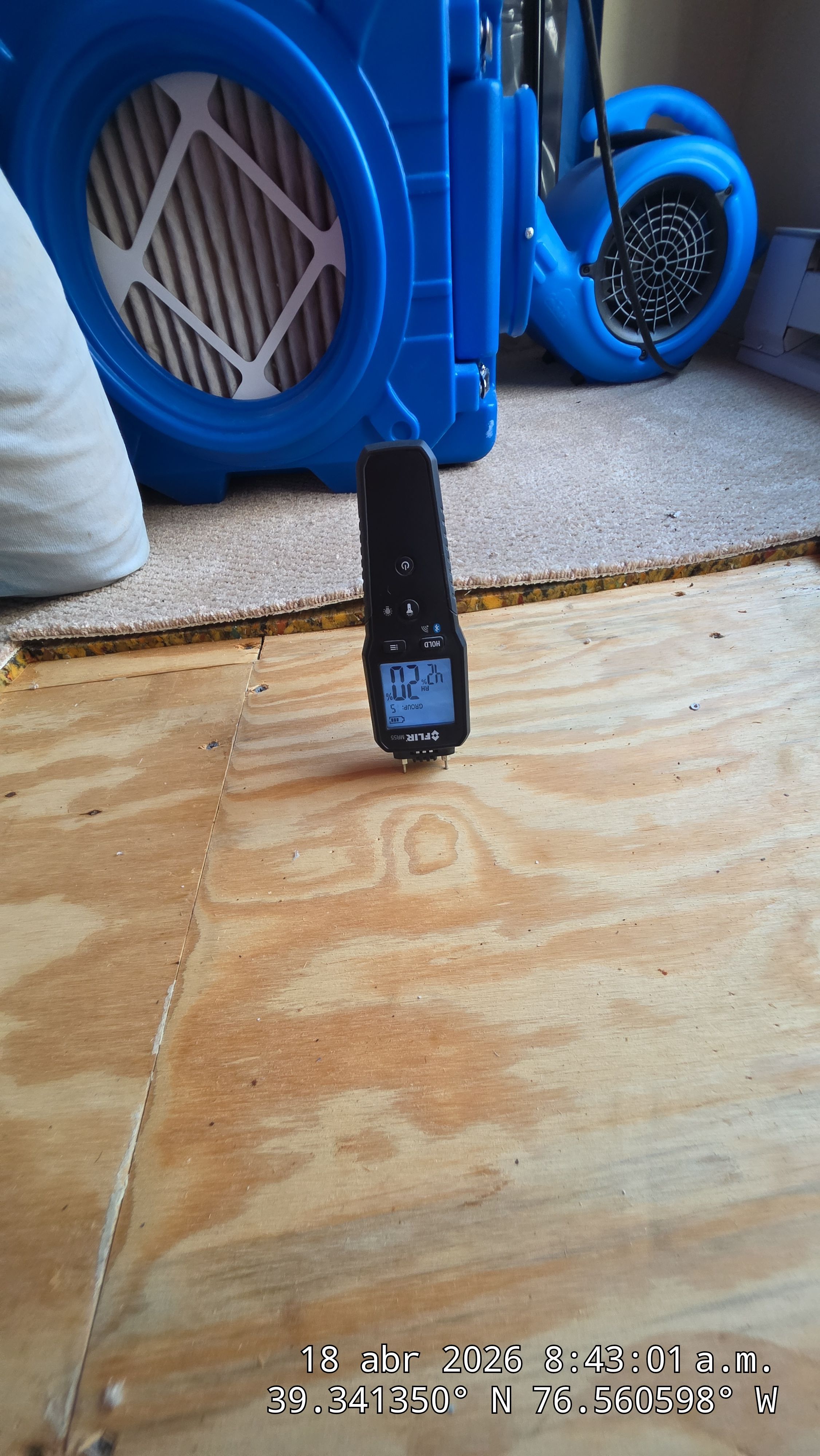 Frozen Pipe Water Damage by ZA&MY SERVICES LLC