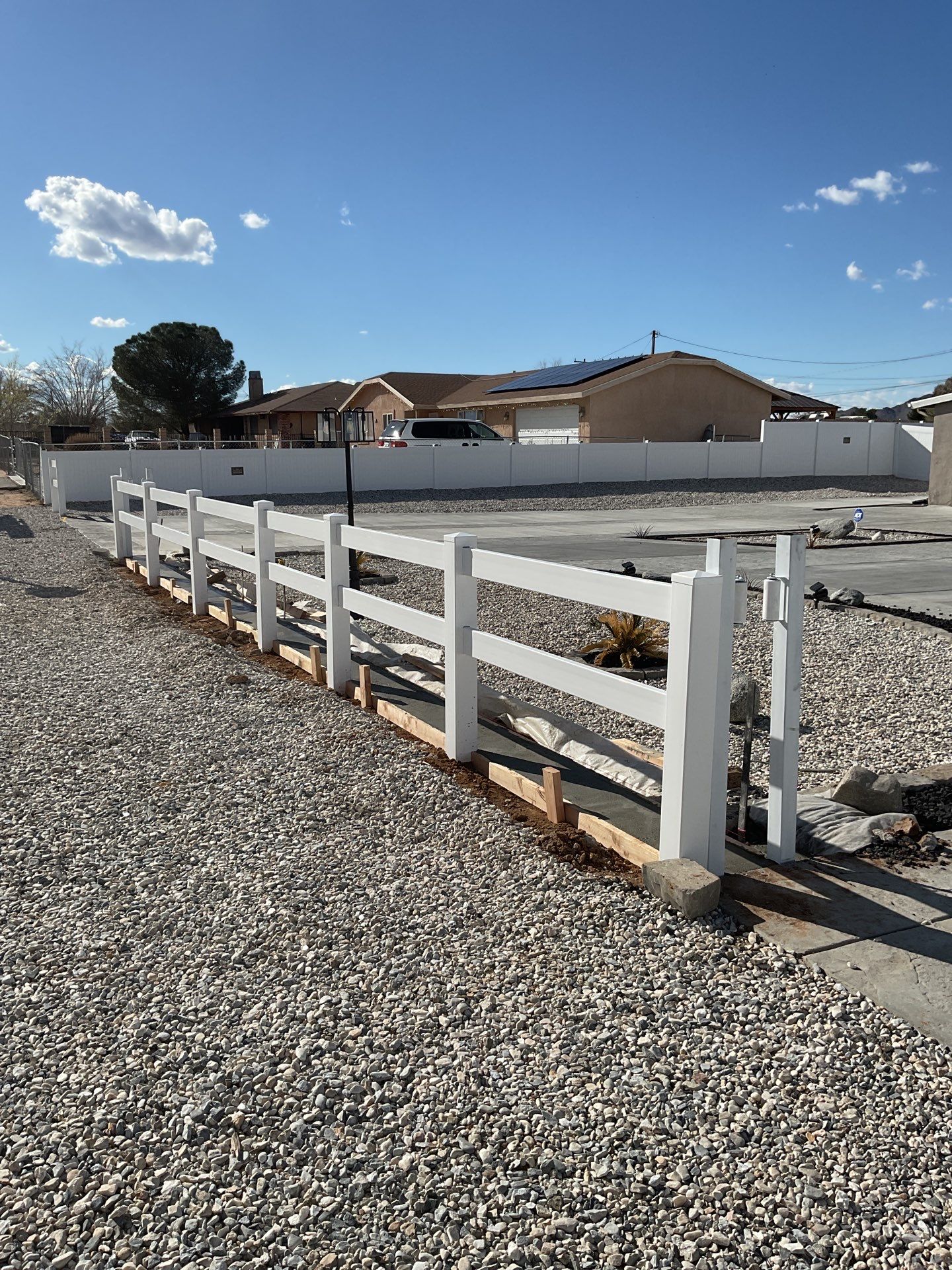 Wrought Iron Frame Ranch Style Sliding Gates by Fence Guys Inc.