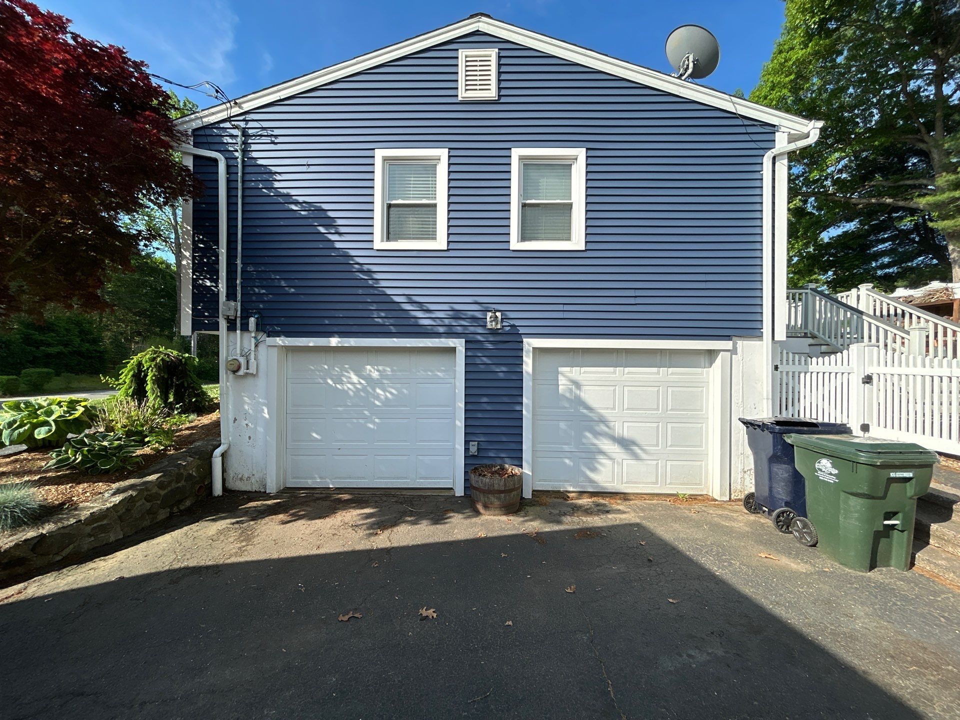 Garage Door Installation using AMARR Carriage Court Garage door  by DiGiorgi Roofing and Siding Inc
