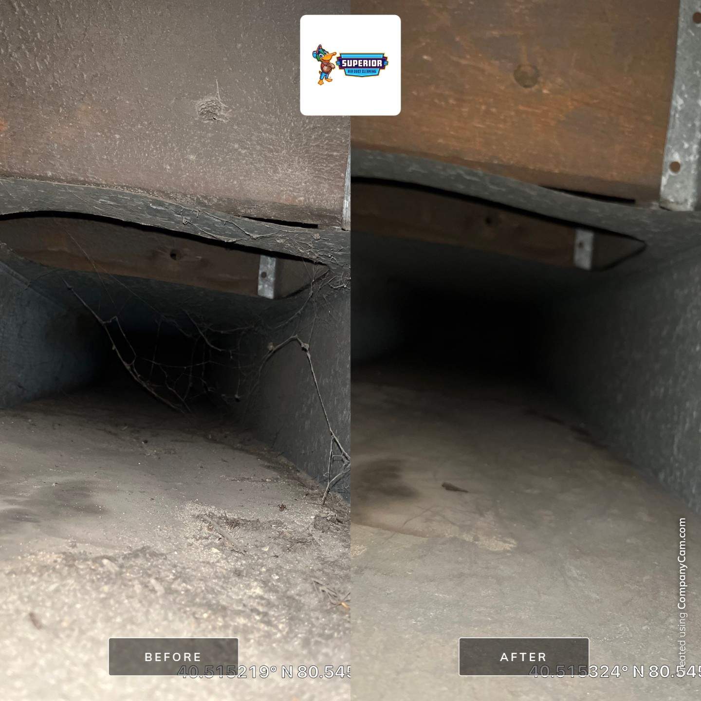 Air Duct Cleaning With a Vacuum Truck in New Cumberland, WV by Superior Air Duct Cleaning