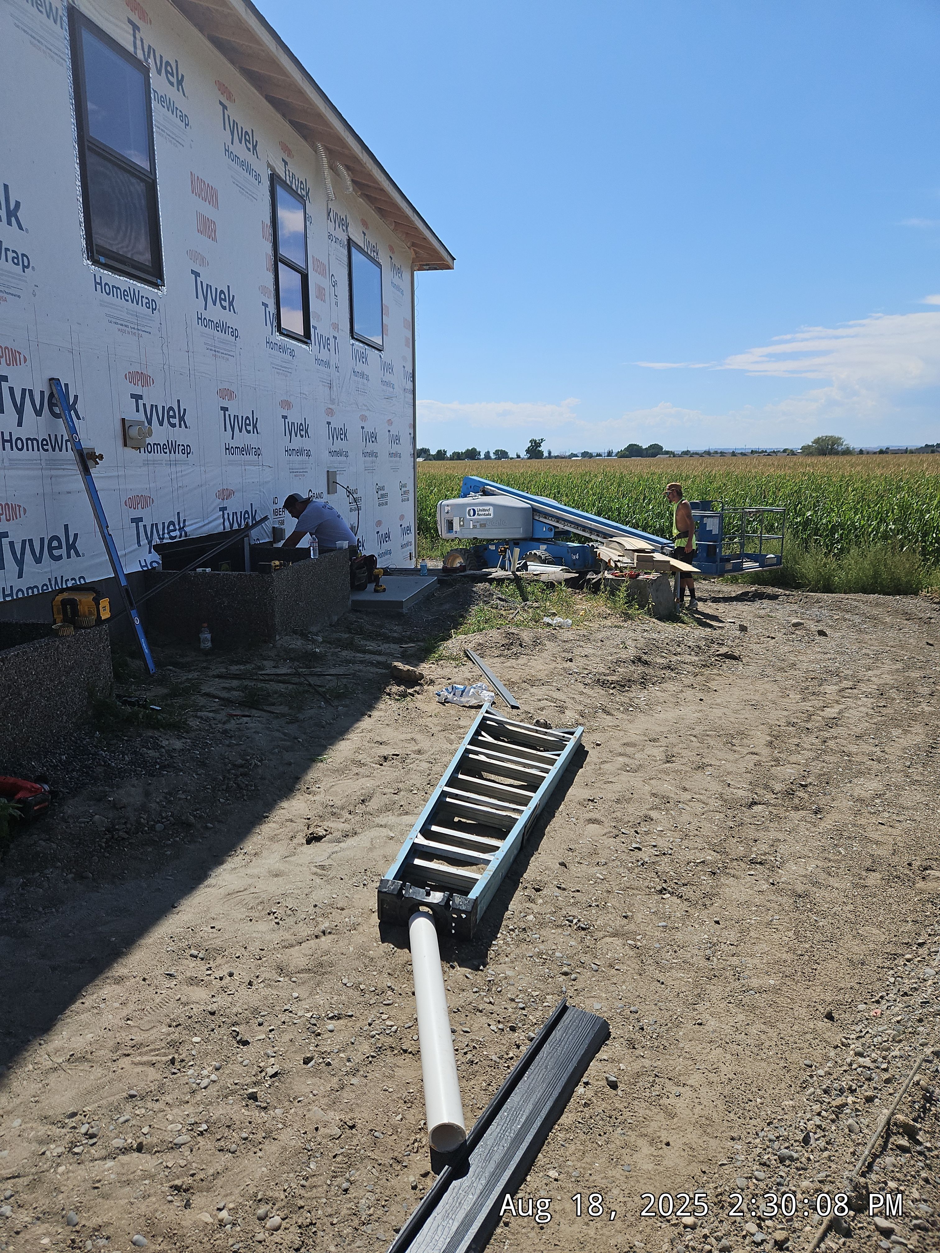 New Construction LP Smartside by Plankwalker Siding & Roofing