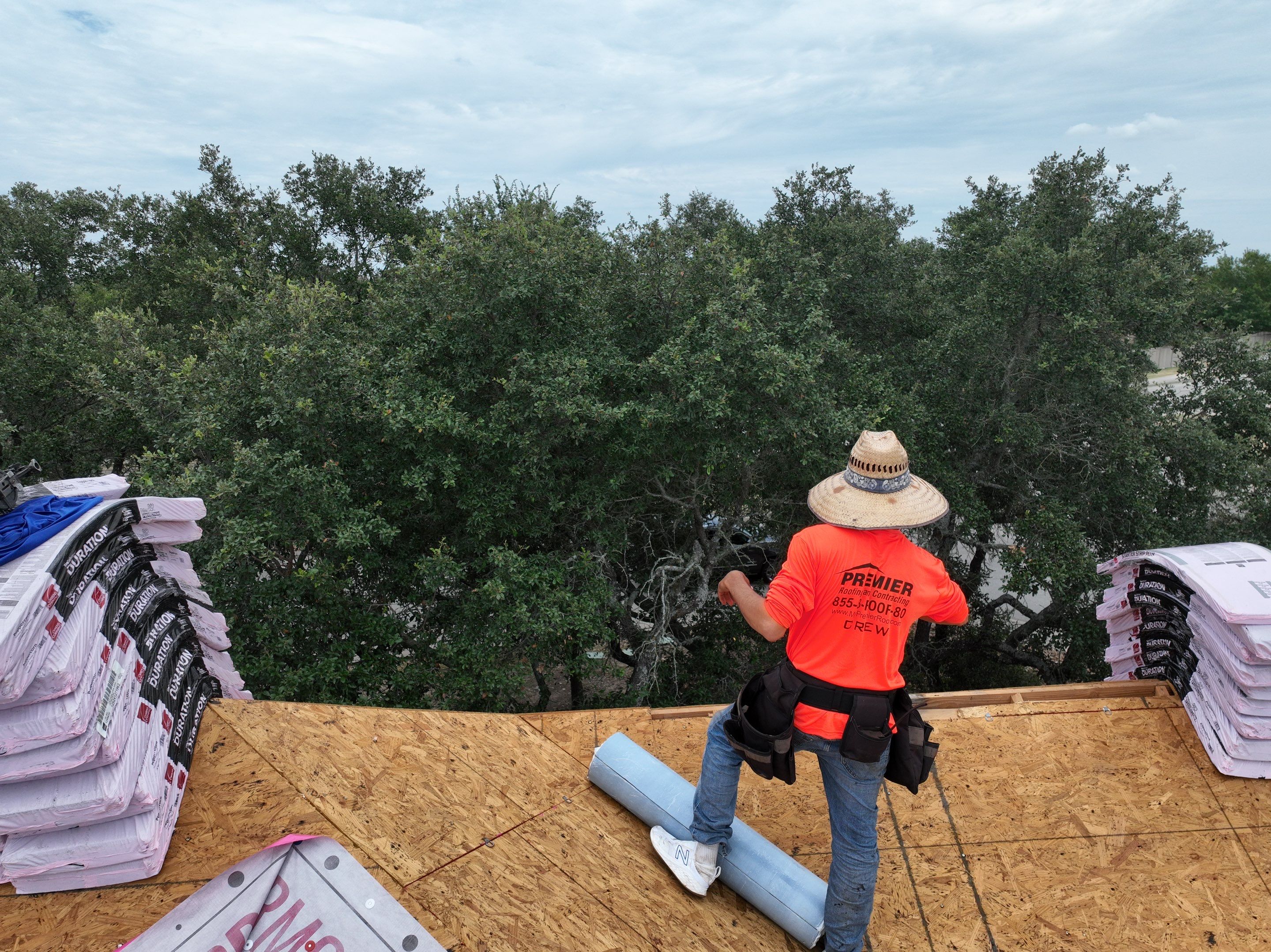 Residential Roof Replacement by Premier Roofing and Contracting