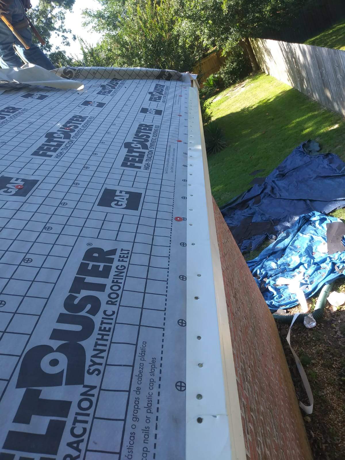 Residential Roofing Installation using Roof Replacement by American Roofing & Construction LLC
