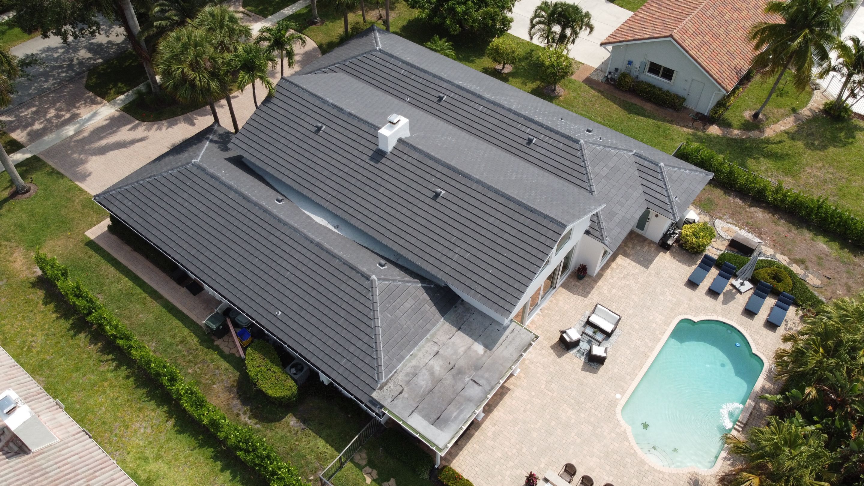 Residential Roofing Installation using Eagle Roofing Tile by BLUES BROTHERS ROOFING
