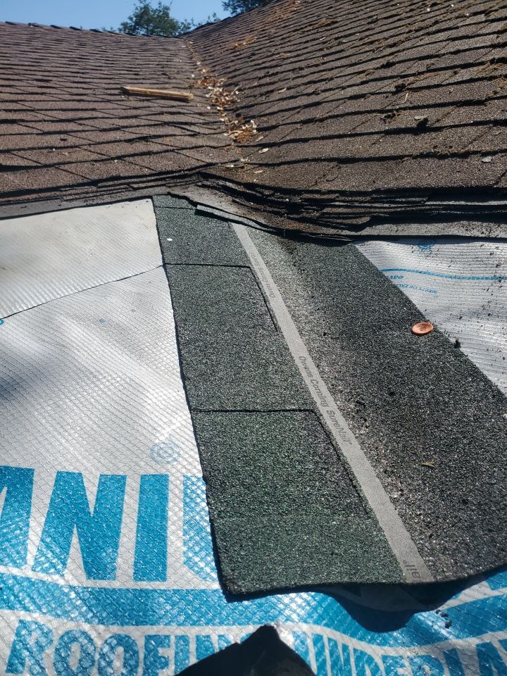 New Roof and gutters by Byers Enterprises 