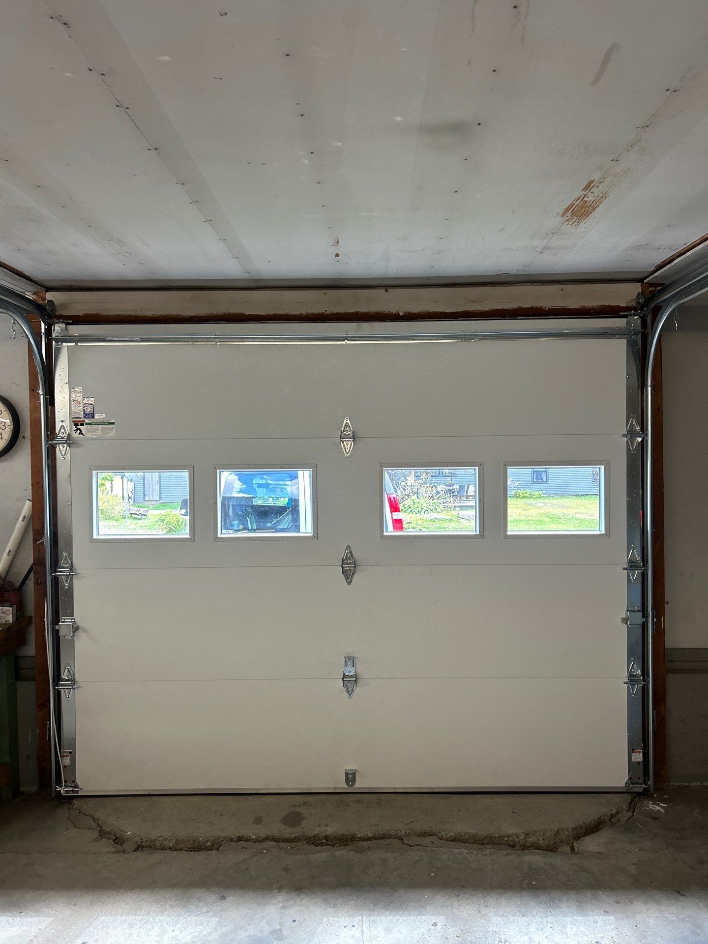 Door Installation using Raynor Encore Garage Door by Keene Door