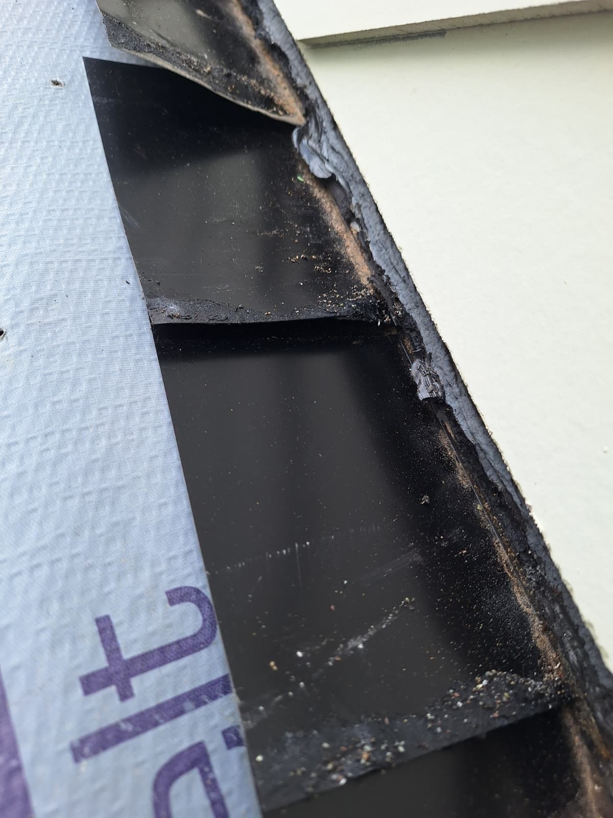 Flashing and siding repair by Indigo State Roofing