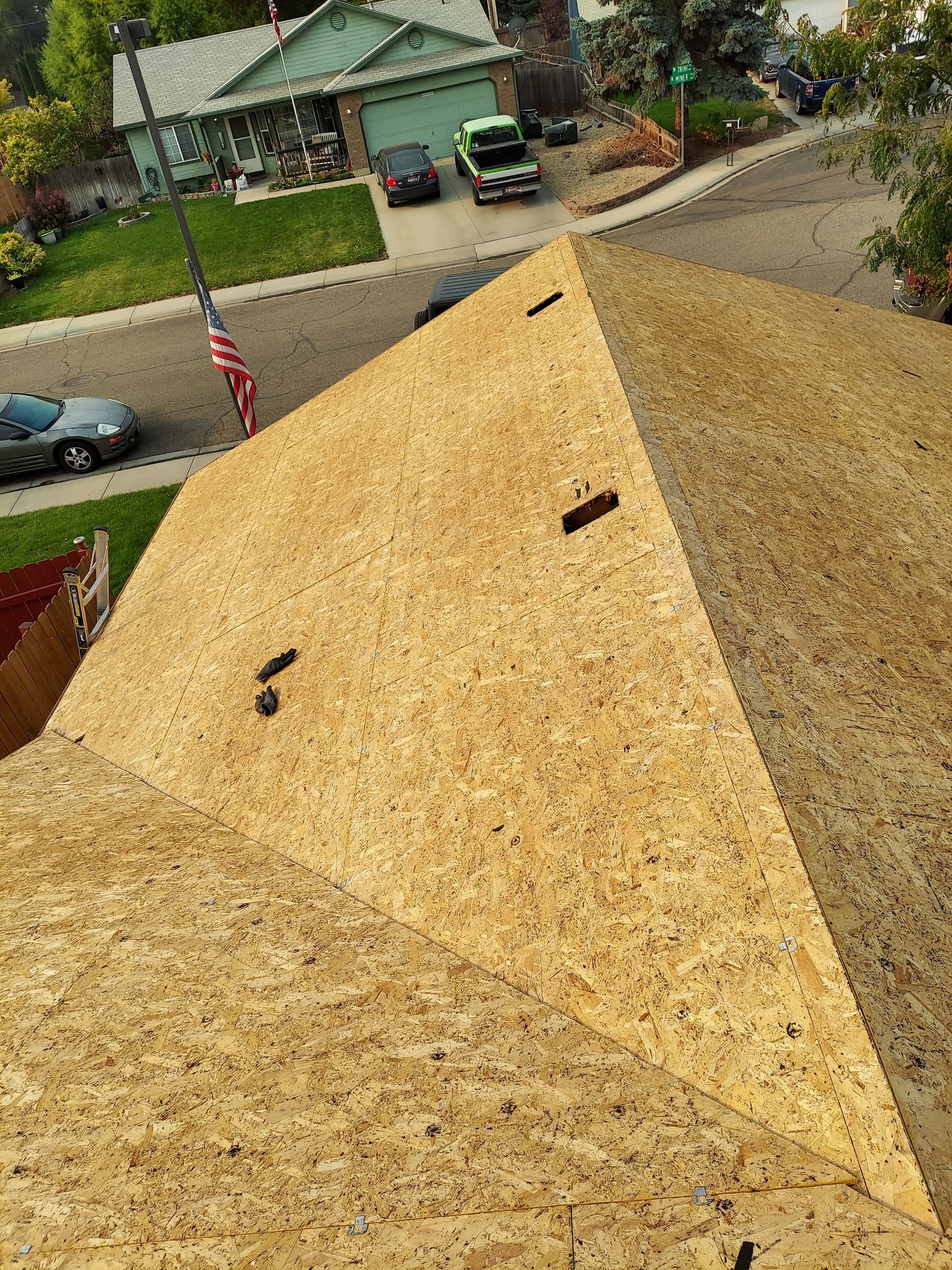 Kuna Idaho Residential Roofing Installation using Owens Corning by ID Roofing LLC