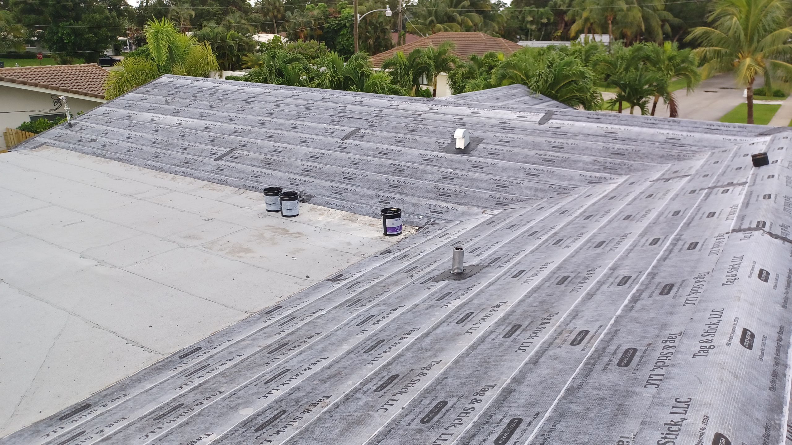 Residential Roofing Installation using Eagle Roofing Tile by BLUES BROTHERS ROOFING