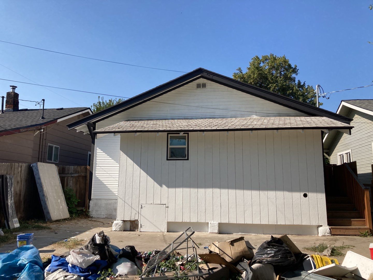 Nampa ID., single level Investment Property Roofing Installation using Owens Corning Oakridge in Peppermill Grey by ID Roofing LLC