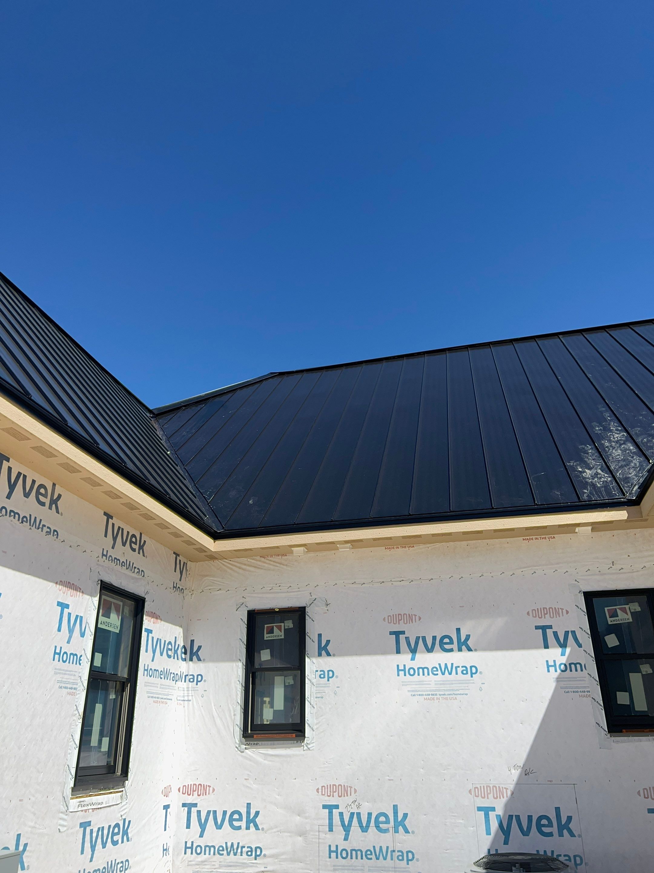 Metal roofing using Standing Seam by Stendahl Services