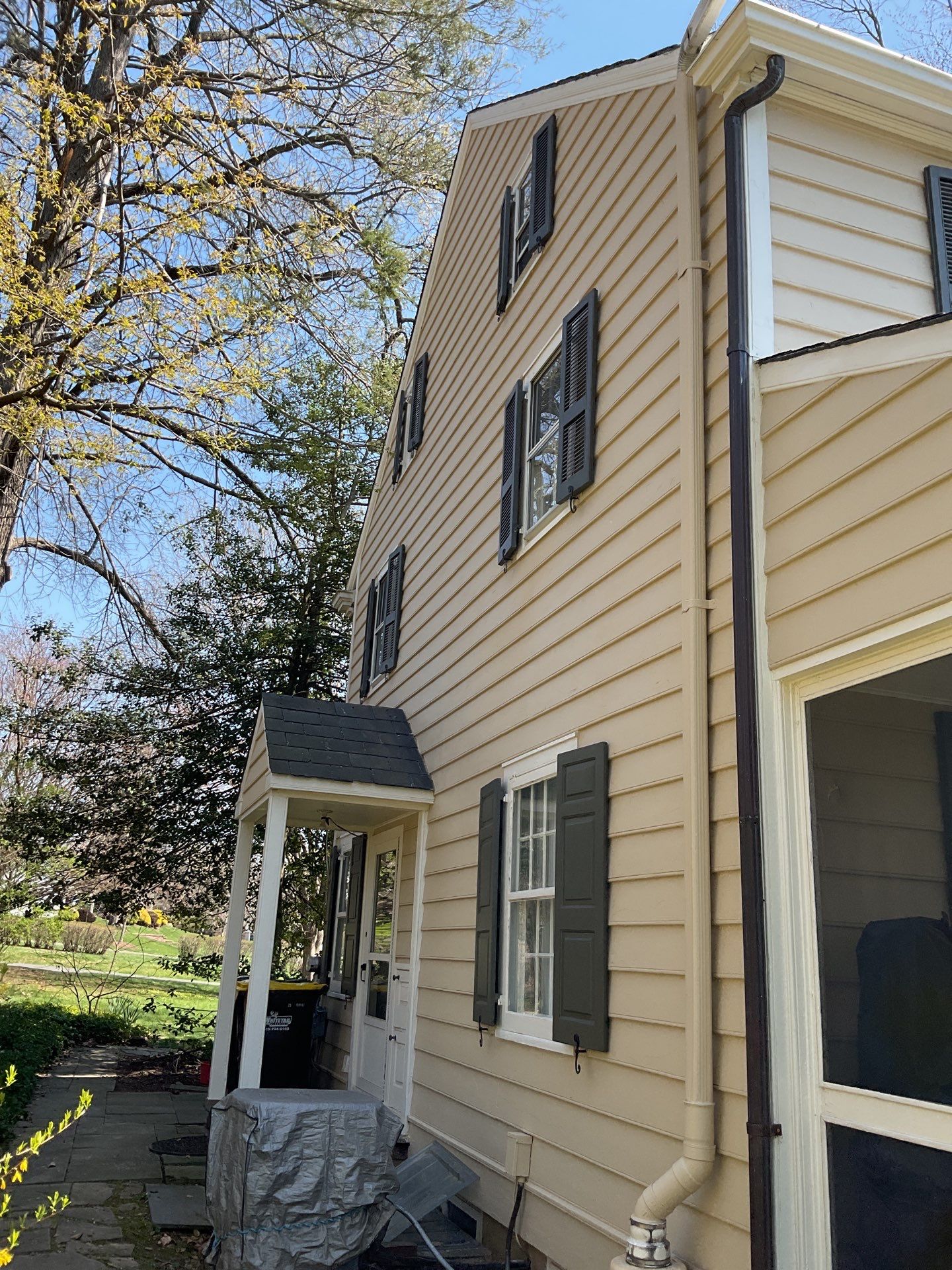 Exterior House Painting Project in Newtown, PA by Groovy Hues