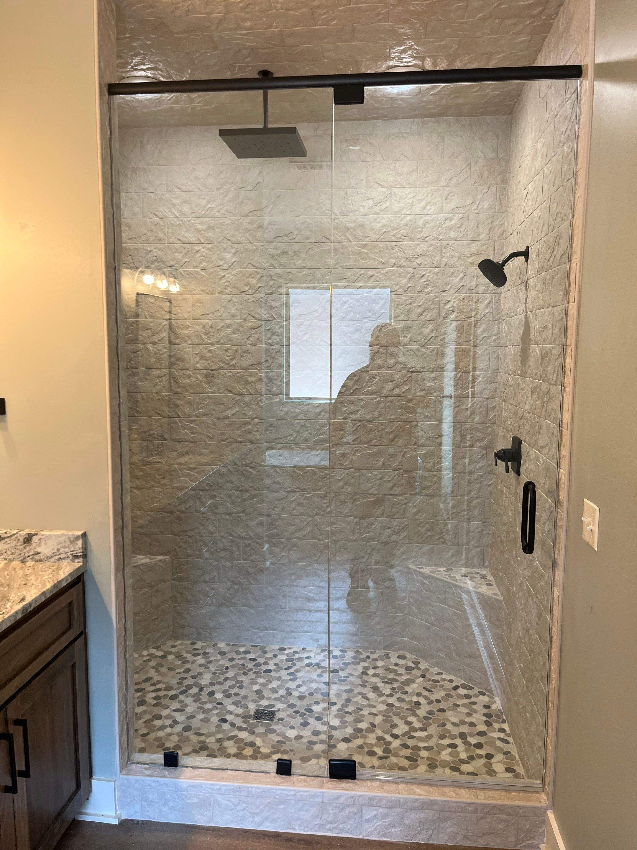 Shower Pictures by Custom Glass Service