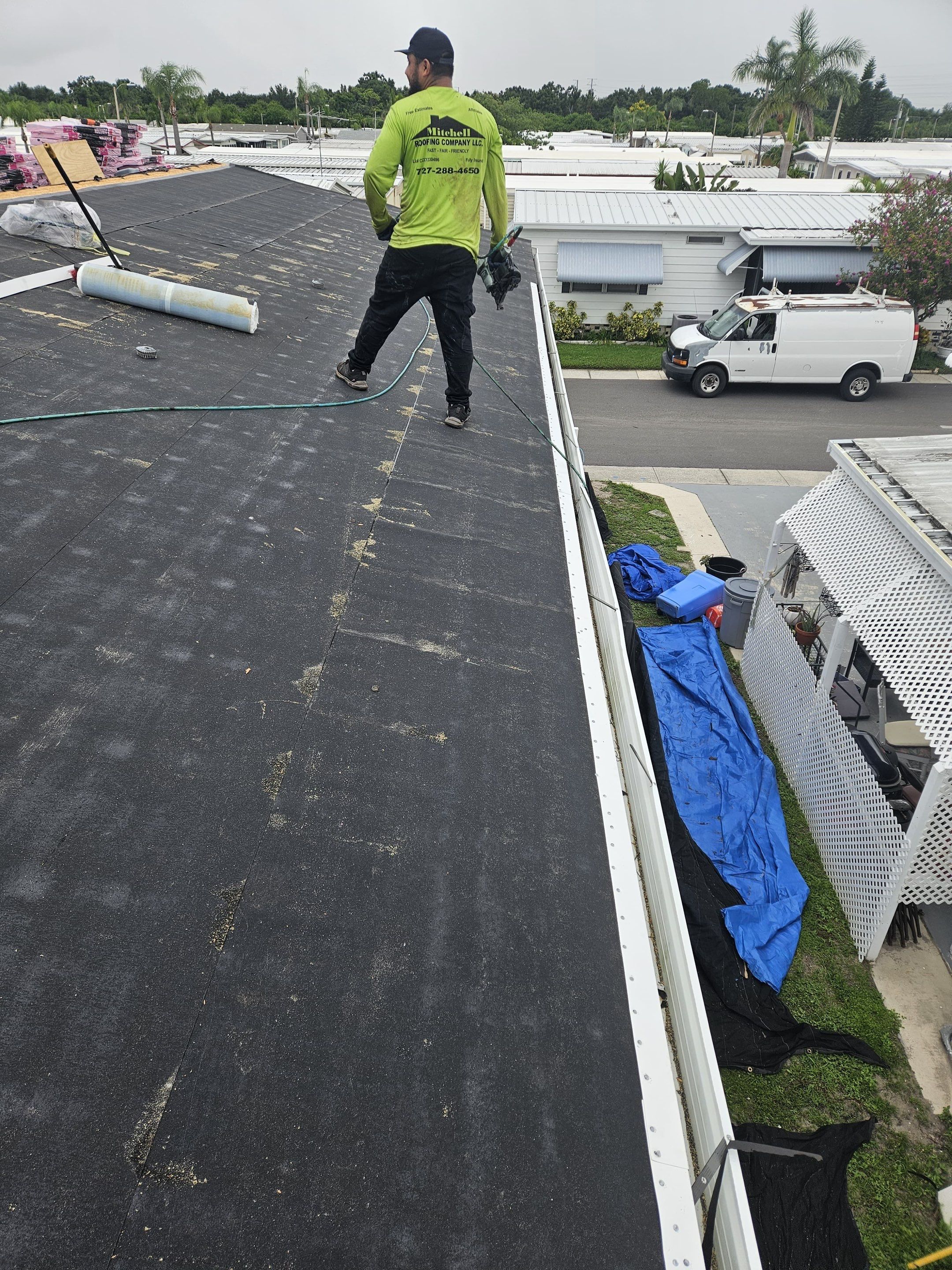 Project in Pinellas Park 33781 by Mitchell Roofing Company LLC