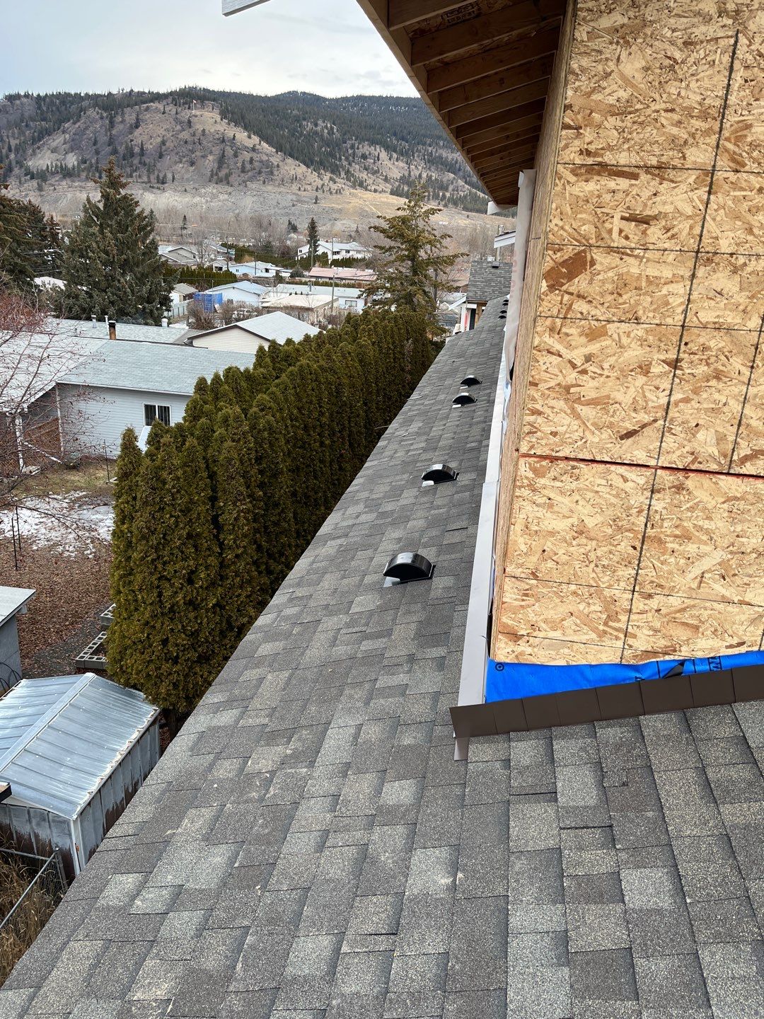 Residential Roofing Installation using OC Oakridge shingles by Top Notch Roofing Inc