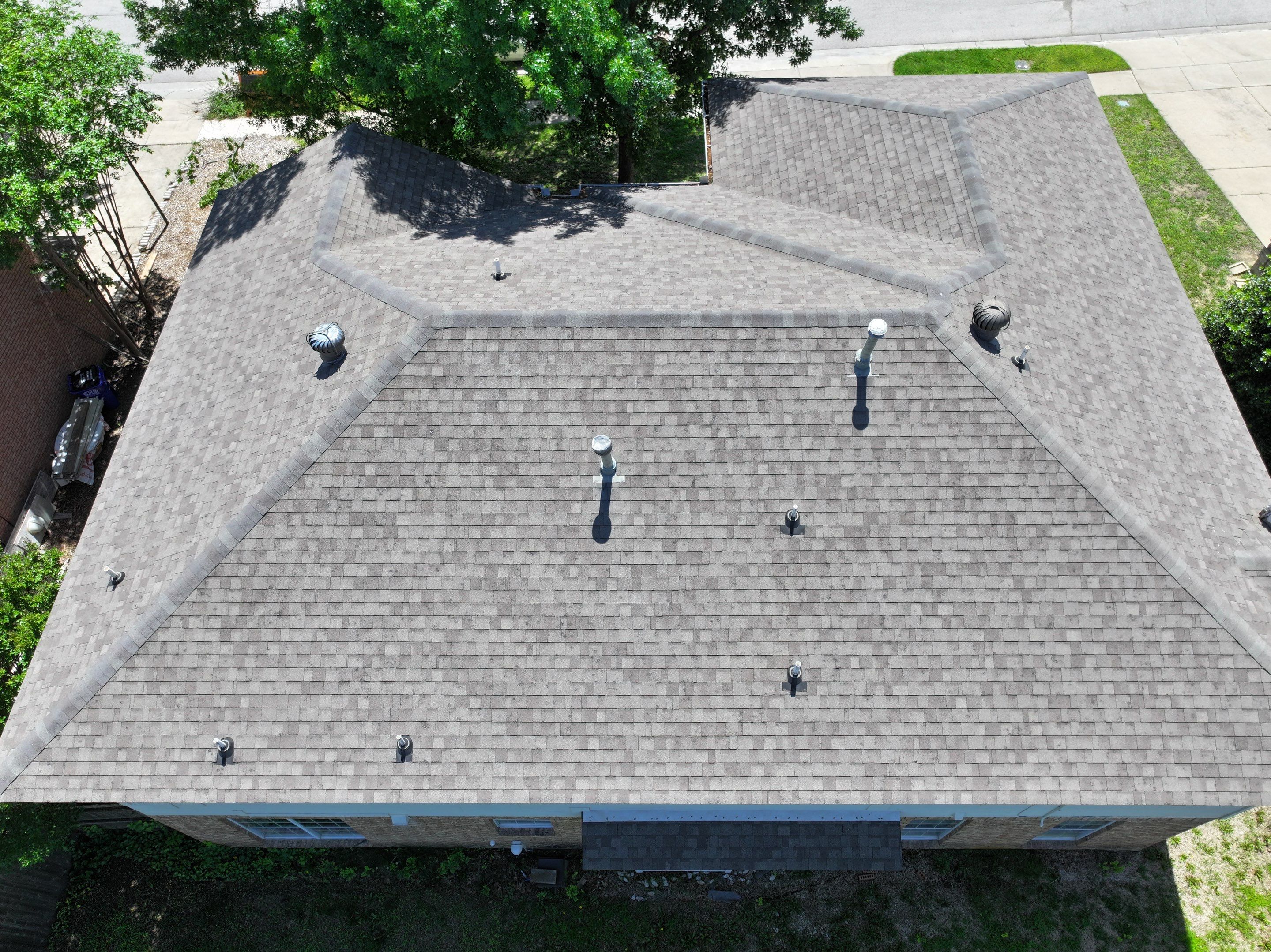 Residential Roofing Installation using Iko Dynasty Biscayne Bay Color by Becker Roofing and Exteriors