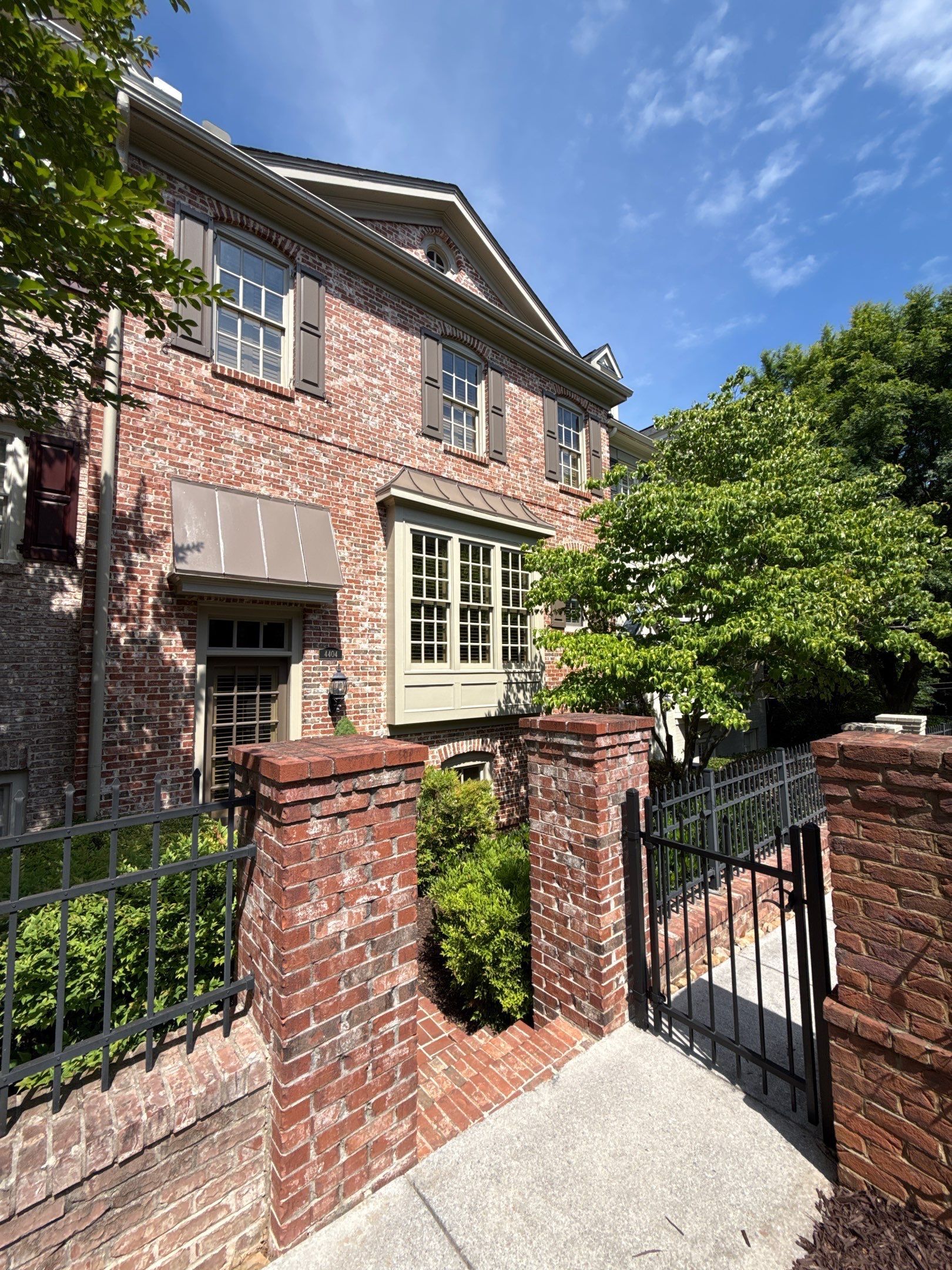 Exterior Trim and Garage Door Painting for Smyrna Townhouse by Swift Home Renovations