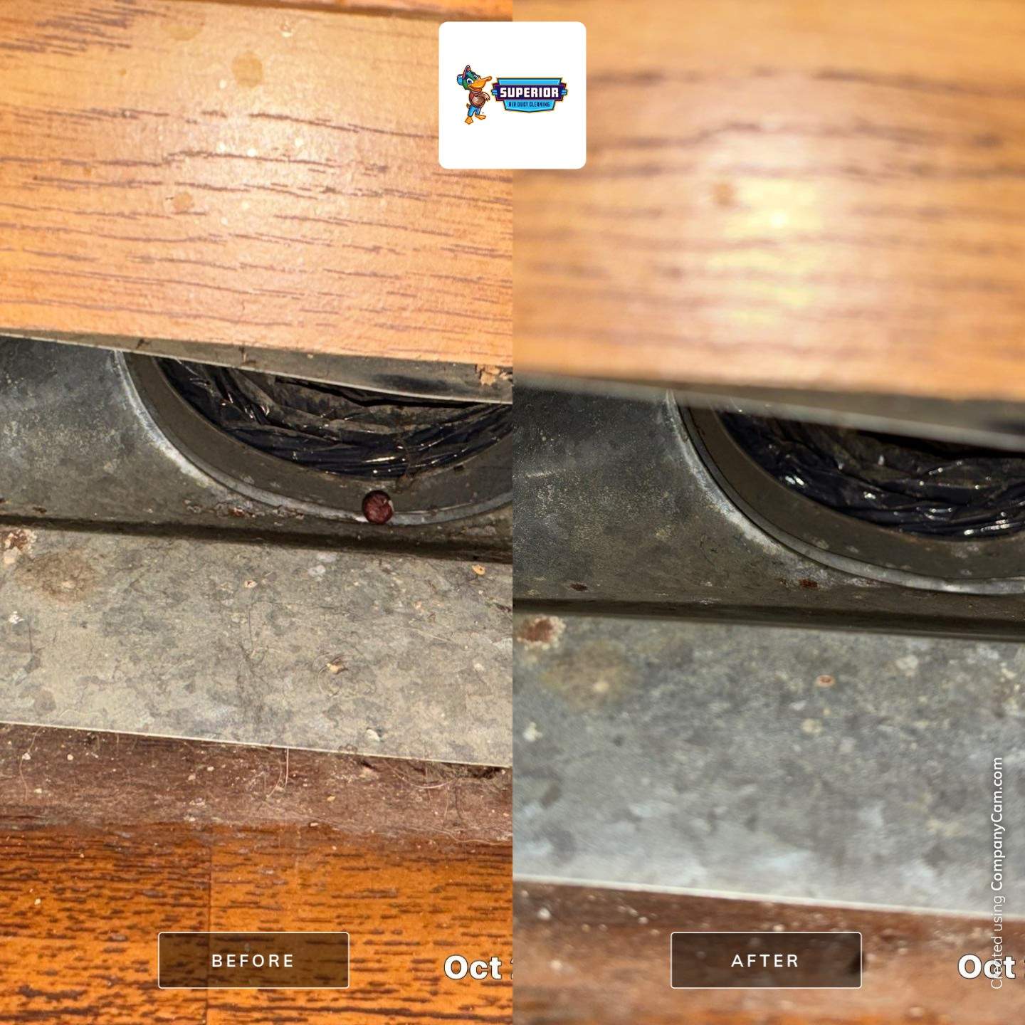 Air Duct Cleaning With a Vacuum Truck in Midland, PA by Superior Air Duct Cleaning