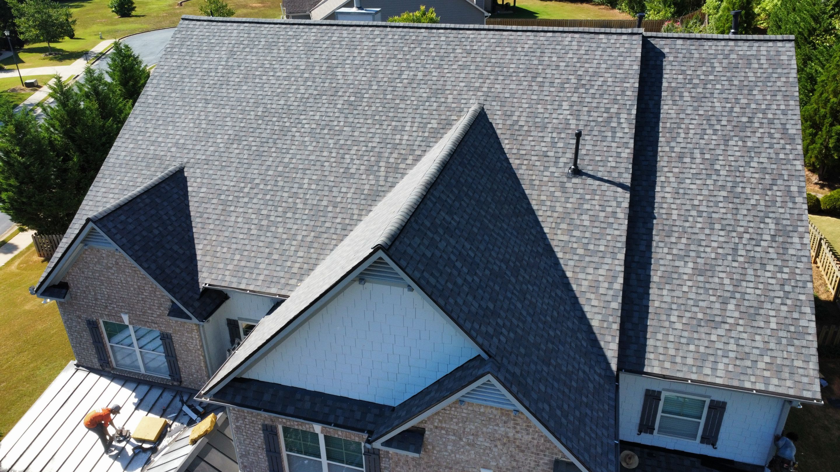 Alpharetta, GA Roof Replacement CertainTeed Landmark Pro Driftwood by Reset Roofing