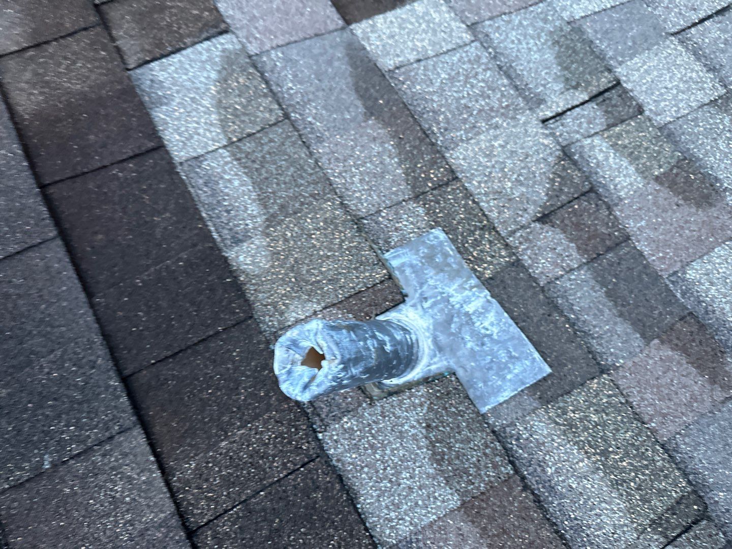 Hail Damage using Owen's Corning Duration (Lifetime) Shingles by Roof Repair Company