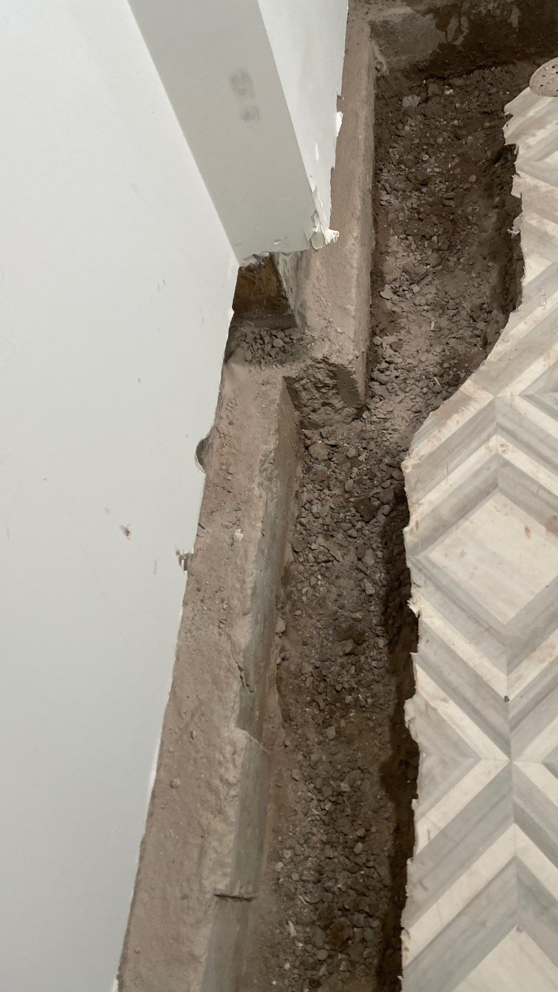 Interior Drain Tile & Buried Discharge in St. Anthony, MN by Waterproofing Northeast