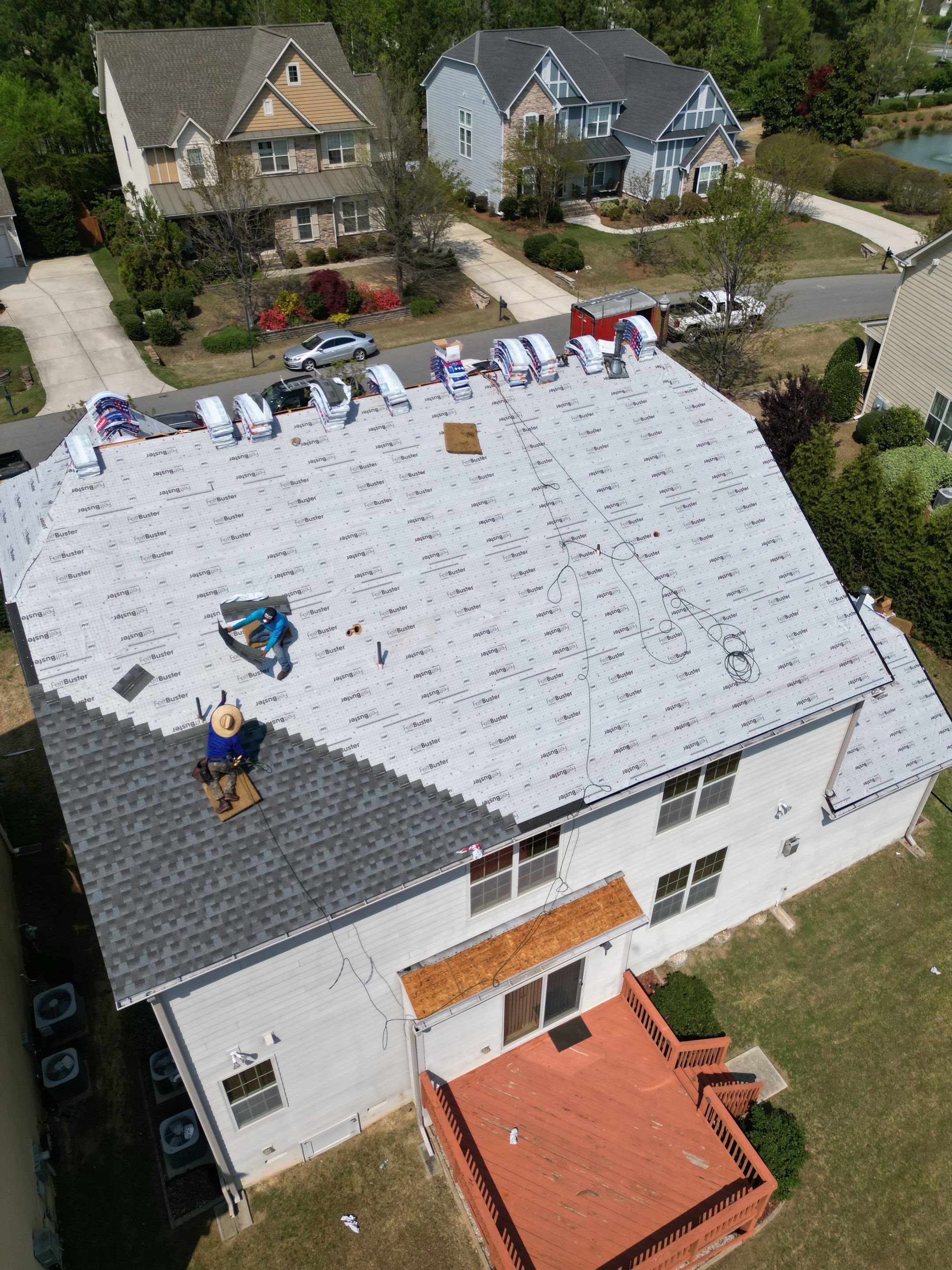 Roof Replacement - GAF Timberline HDZ Pewter Gray  by Pro Performance Roofing
