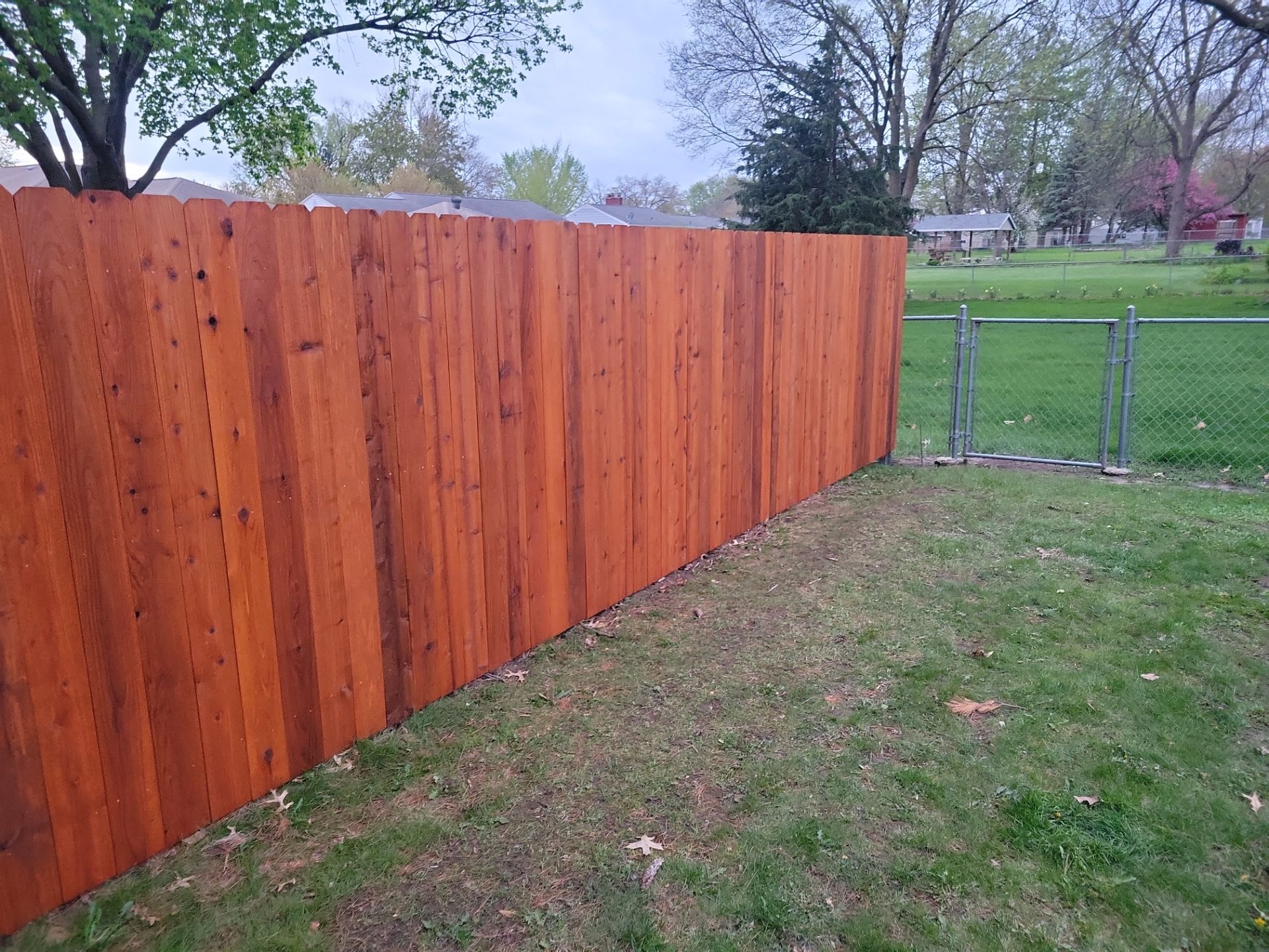 Project in Cedar Falls by Perfect Picket Fence and Stain
