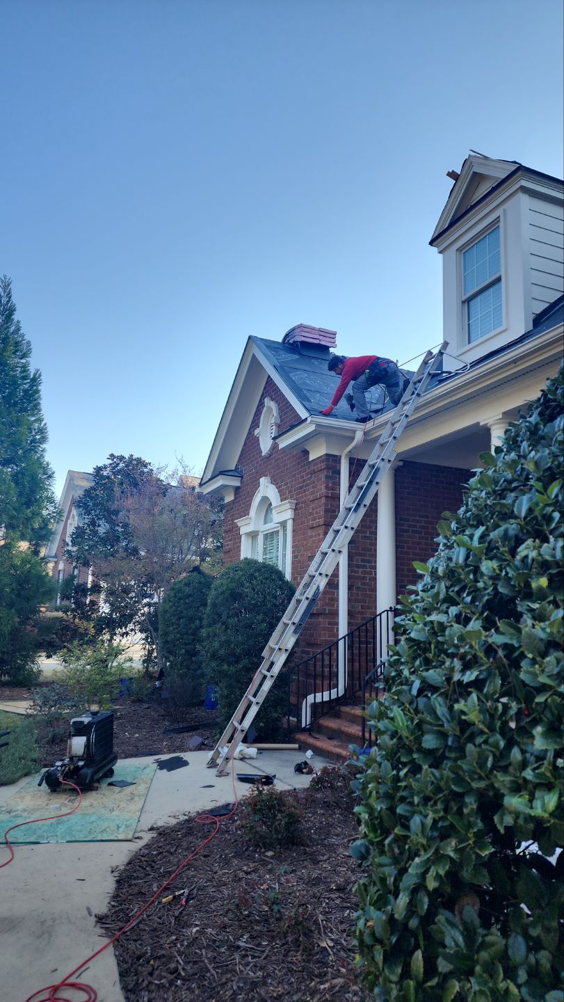 Residential Roofing Installation using Owens Corning Duration Estate Gray by Indigo State Roofing