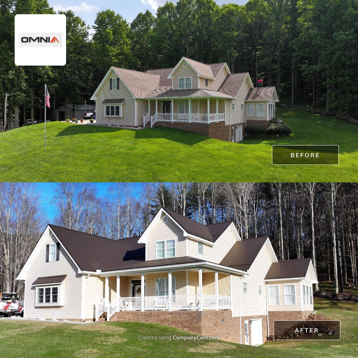 Sludder Residence  by Omnia Roofing