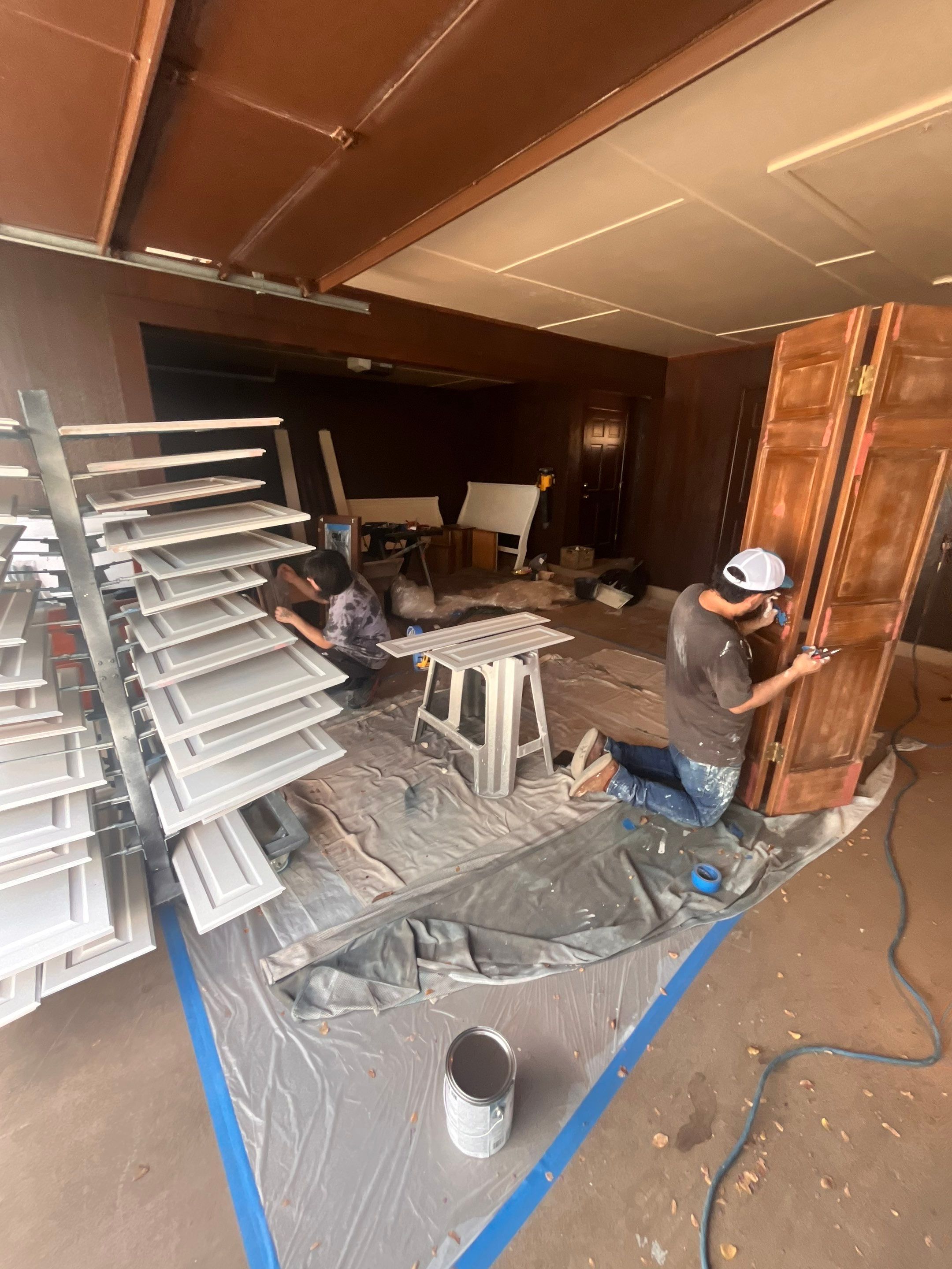 A Brilliant Cabinet Transformation | Tyler TX Quality Coats Painting by Quality Coats Painting