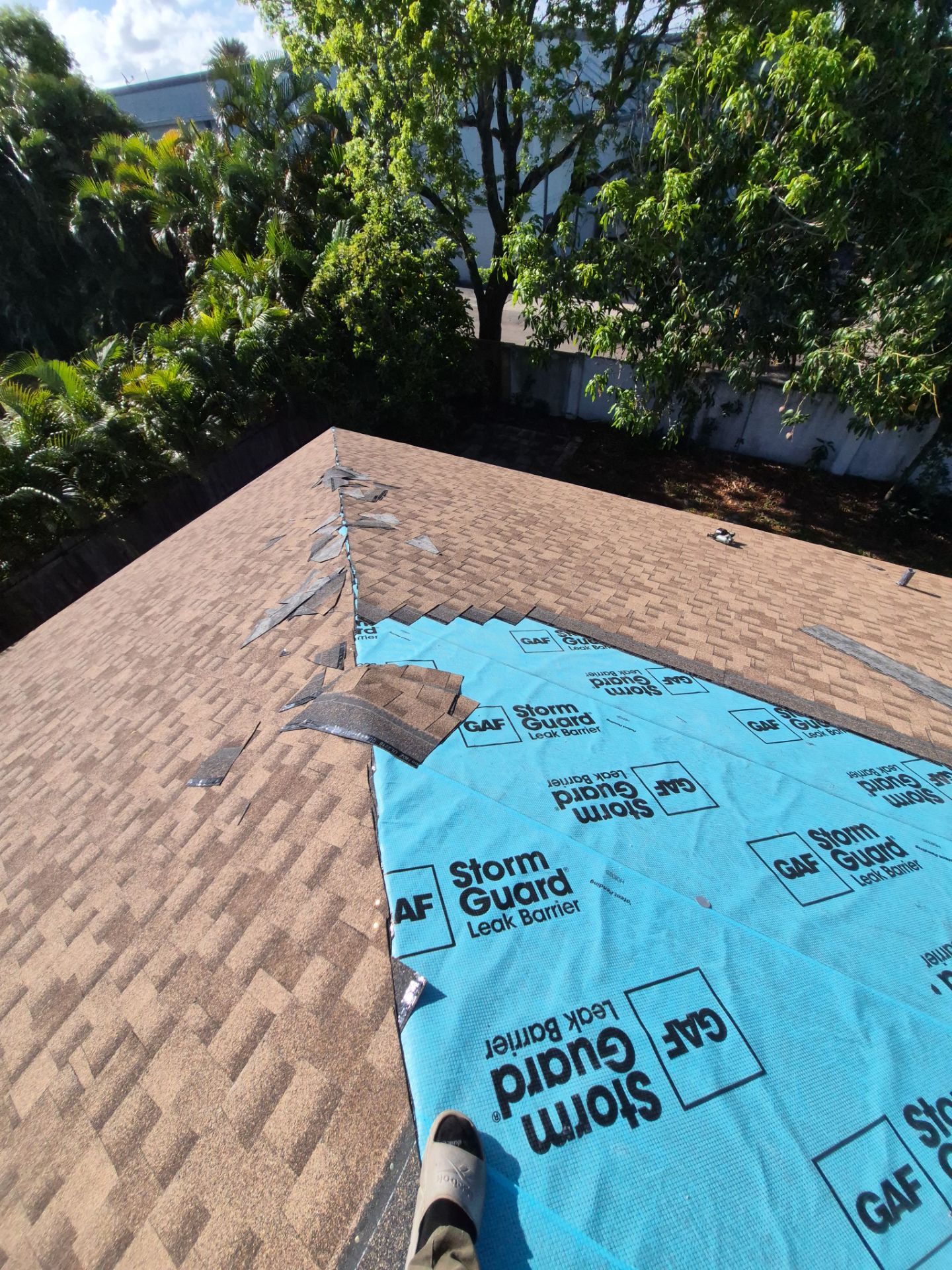 Residential Roofing Installation using GAF by BLUES BROTHERS ROOFING