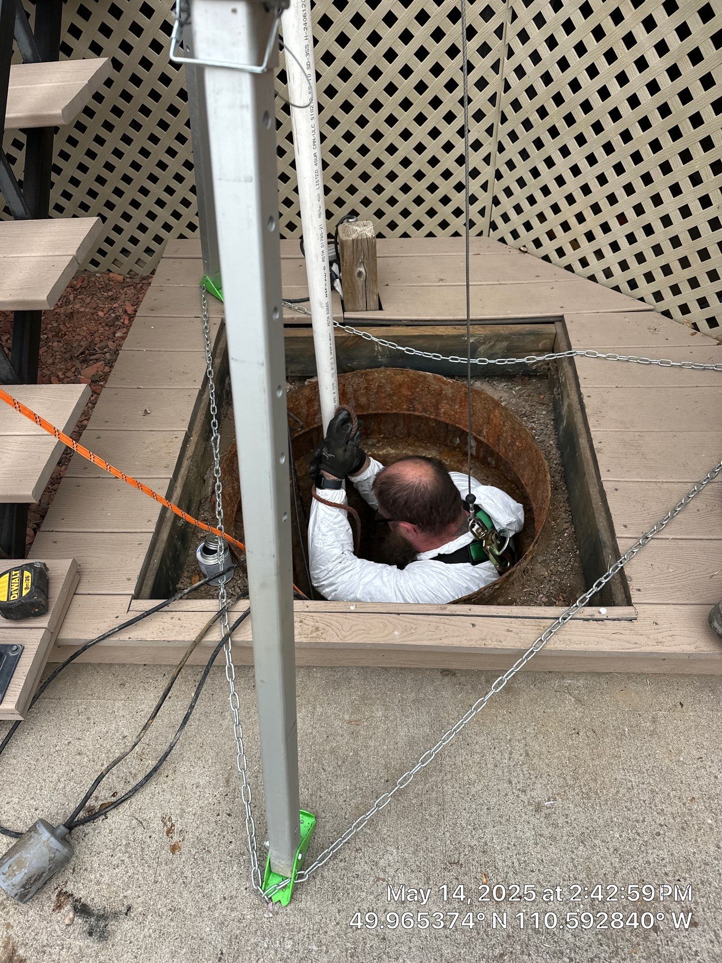 Septic System Lift Pump Replacement and Tank Cleaning in Dunmore by Septic Medic Inc.